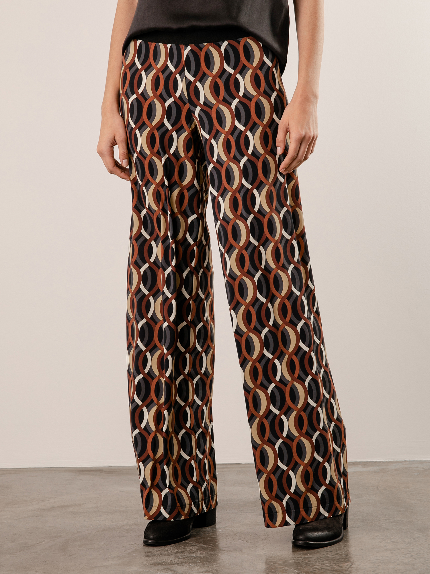 Detailansicht von Gemusterte Hose von SIYU