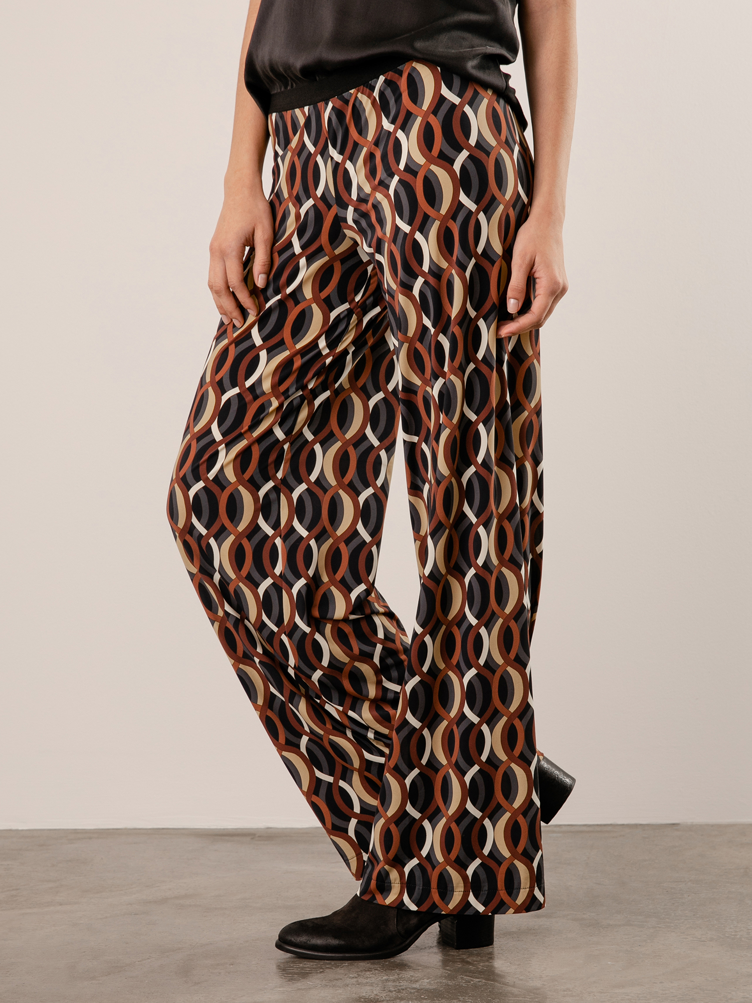 Detailansicht von Gemusterte Hose von SIYU