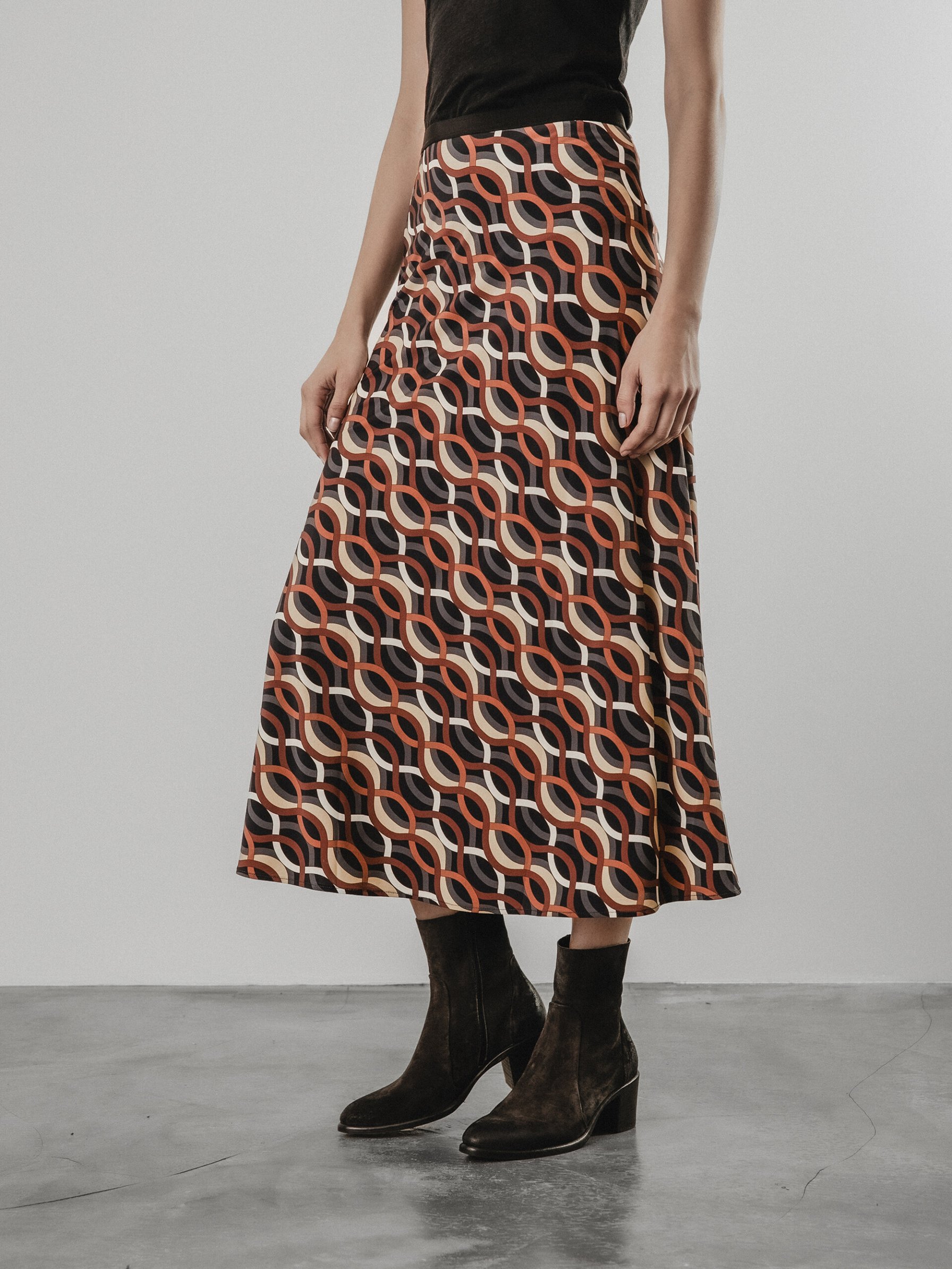 Detailansicht von Maxi-Rock von SIYU