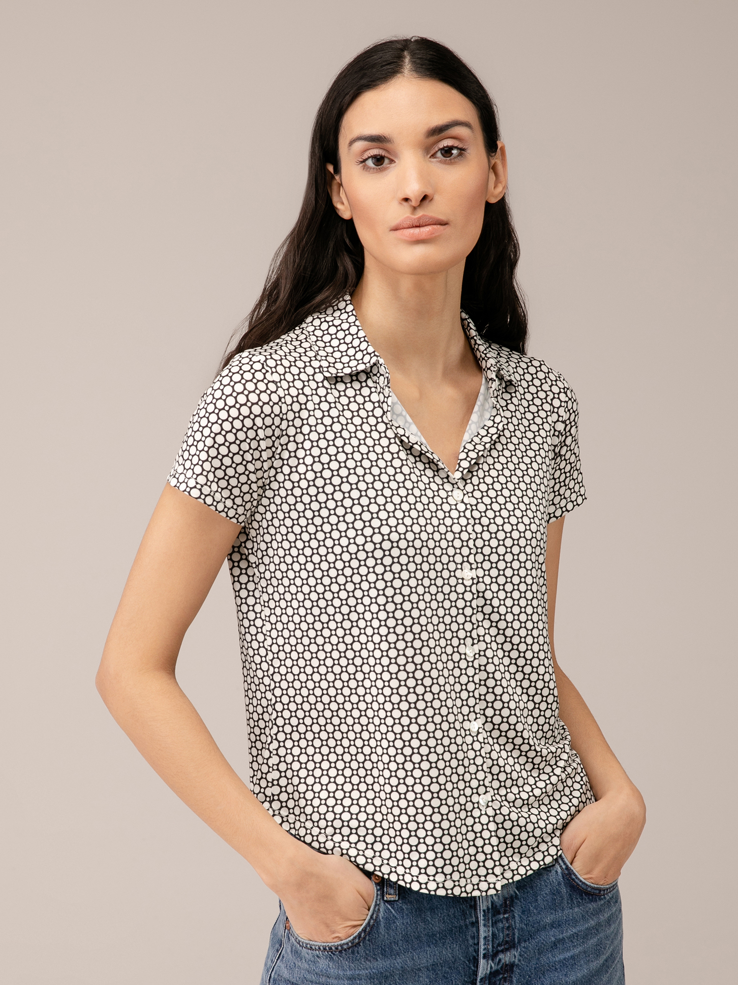 Detailansicht von Gemusterte Bluse von DANIELS