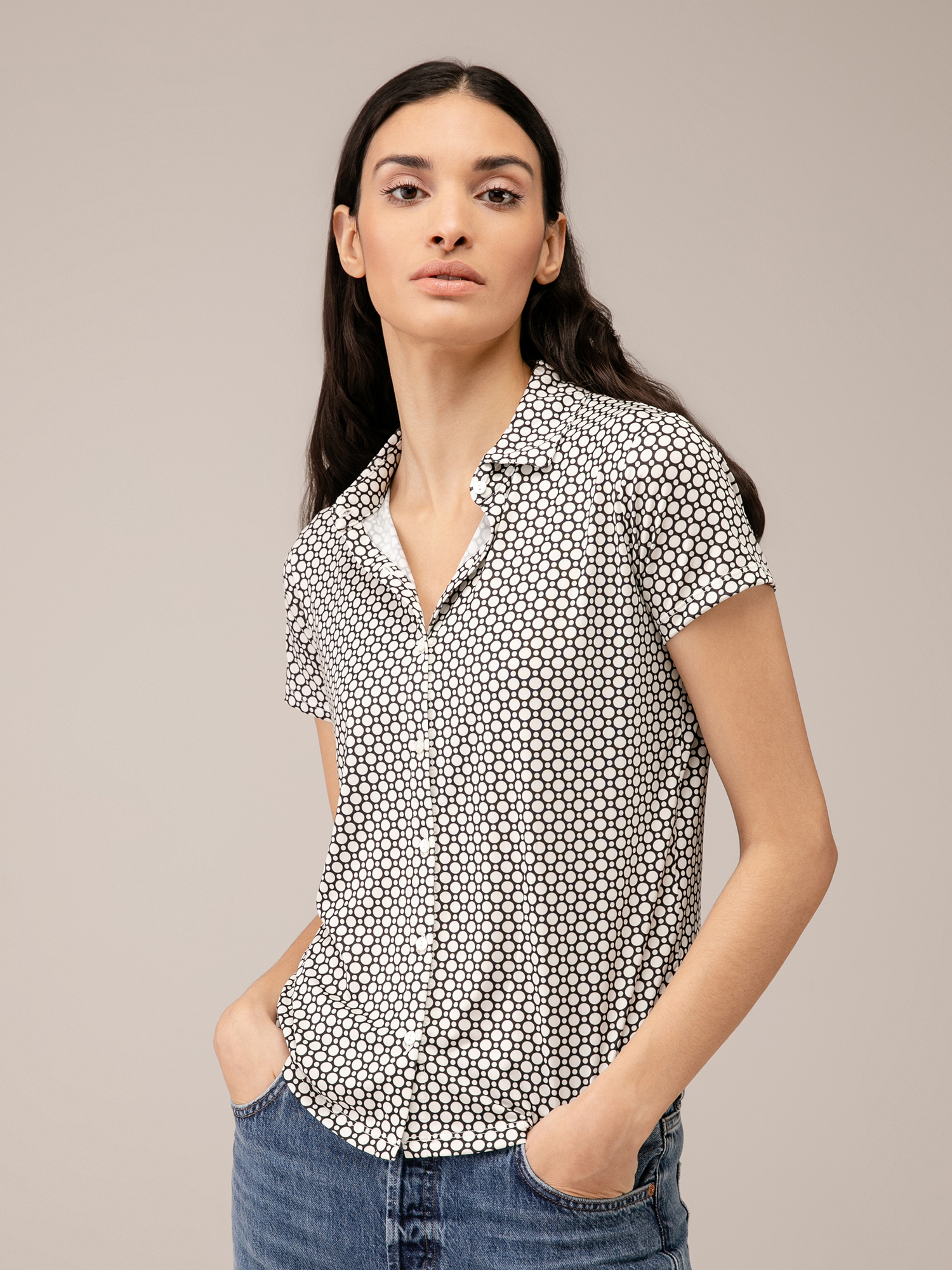 Detailansicht von Gemusterte Bluse von DANIELS