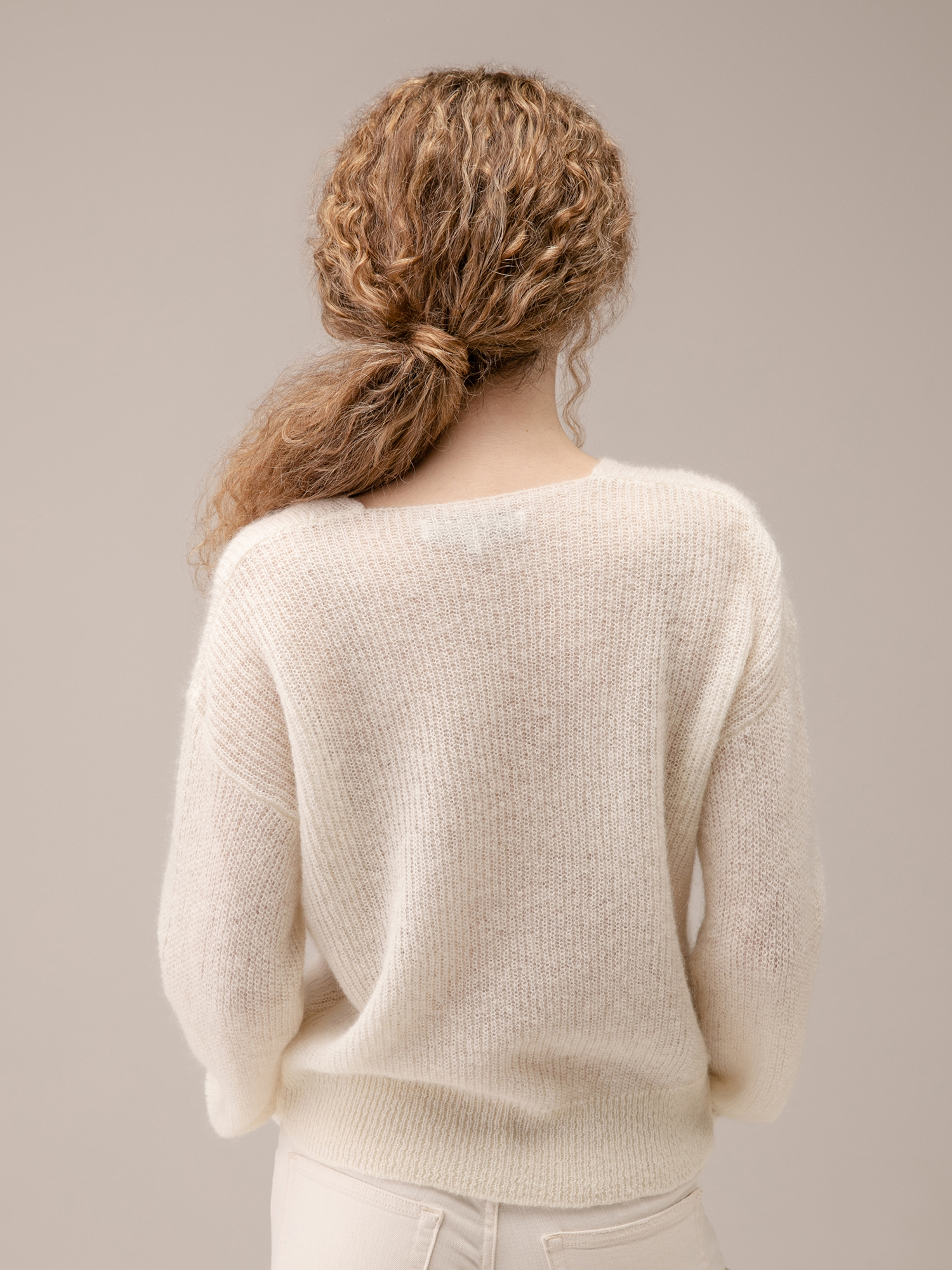 Detailansicht von Pullover aus Wolle von JOHNNY LOVE