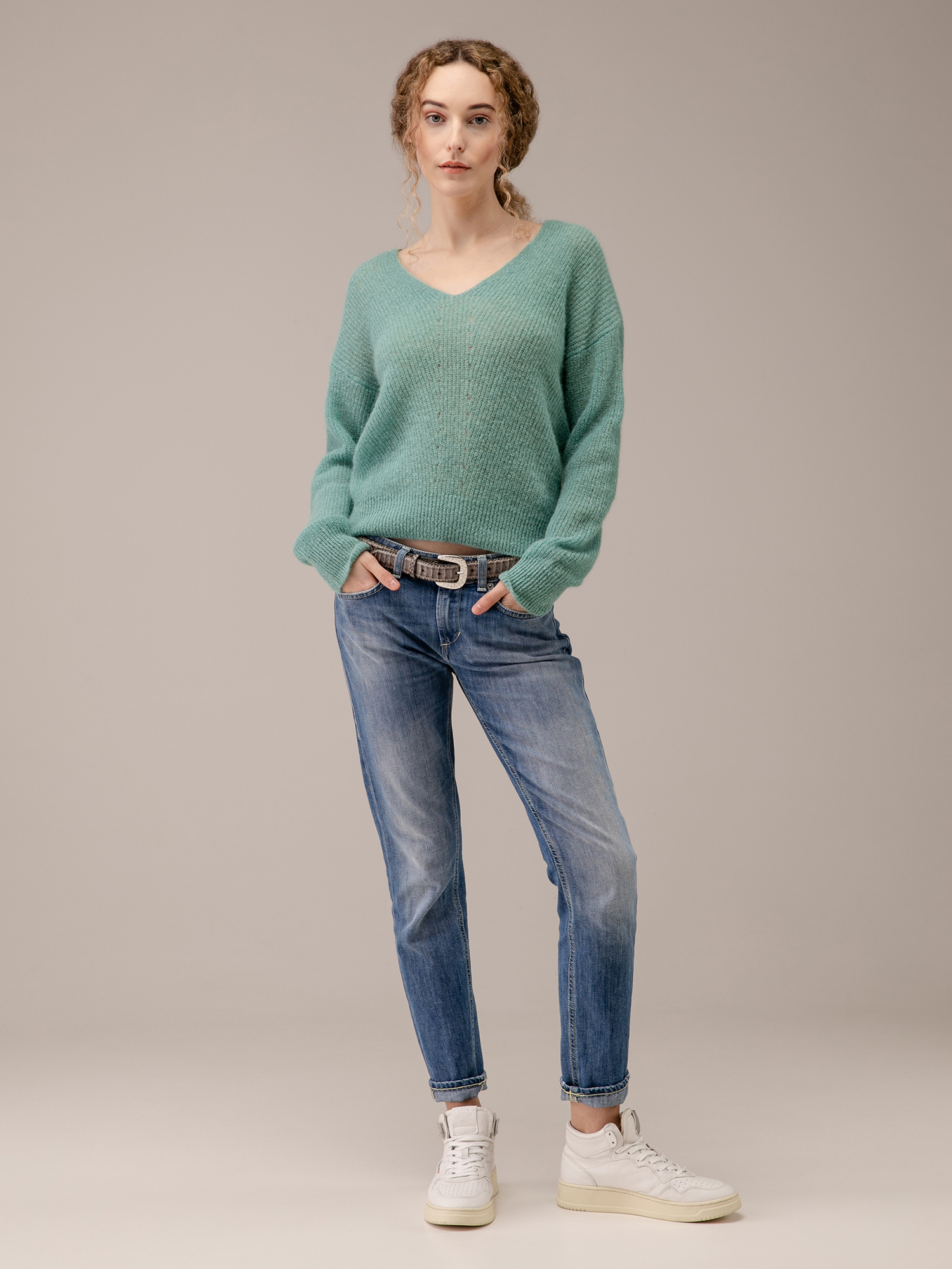 Detailansicht von Pullover aus Wolle von JOHNNY LOVE