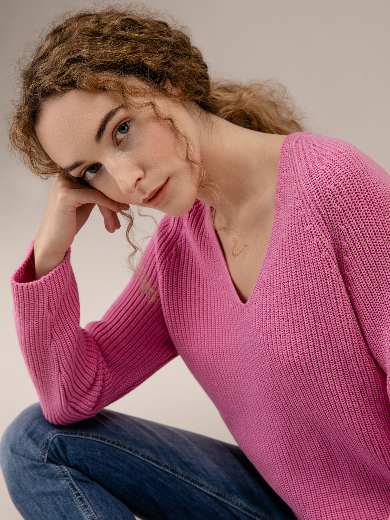 Detailansicht von Pullover aus Baumwolle von BETTER RICH