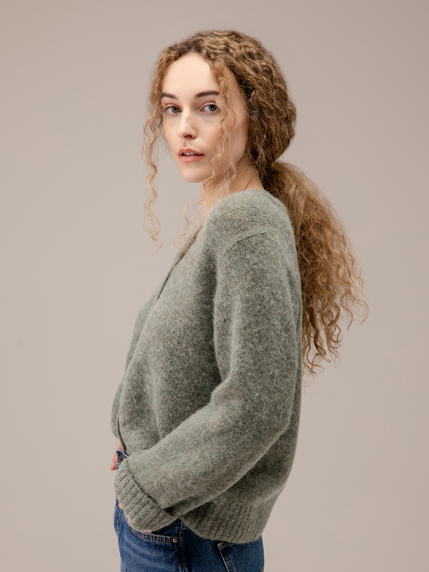 Detailansicht von Strickjacke von AMERICAN VINTAGE