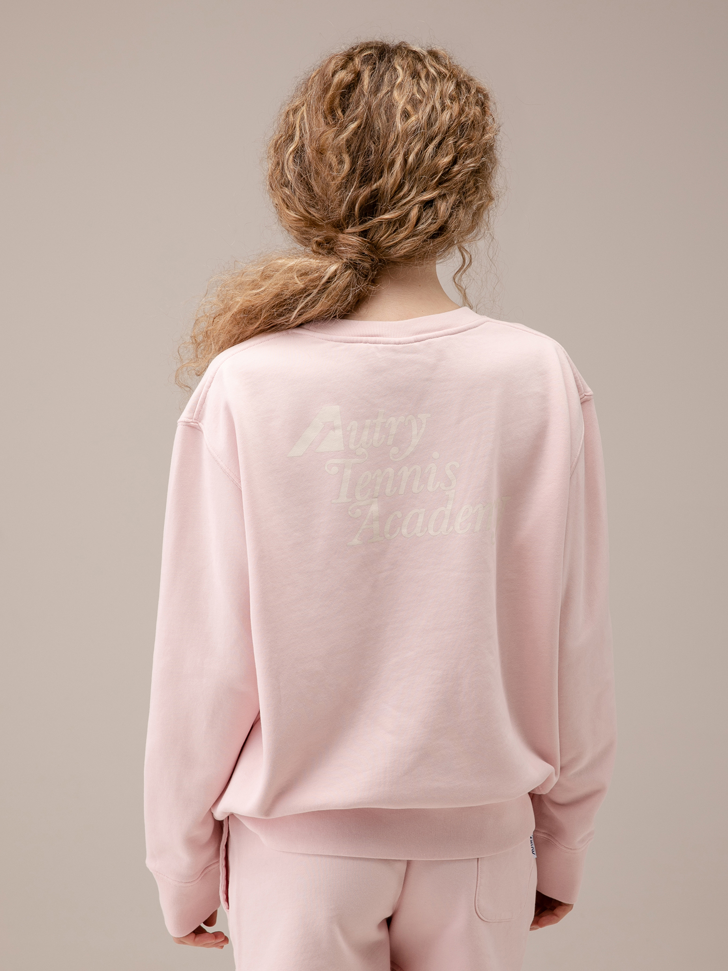 Detailansicht von Sweatshirt aus Baumwolle von AUTRY