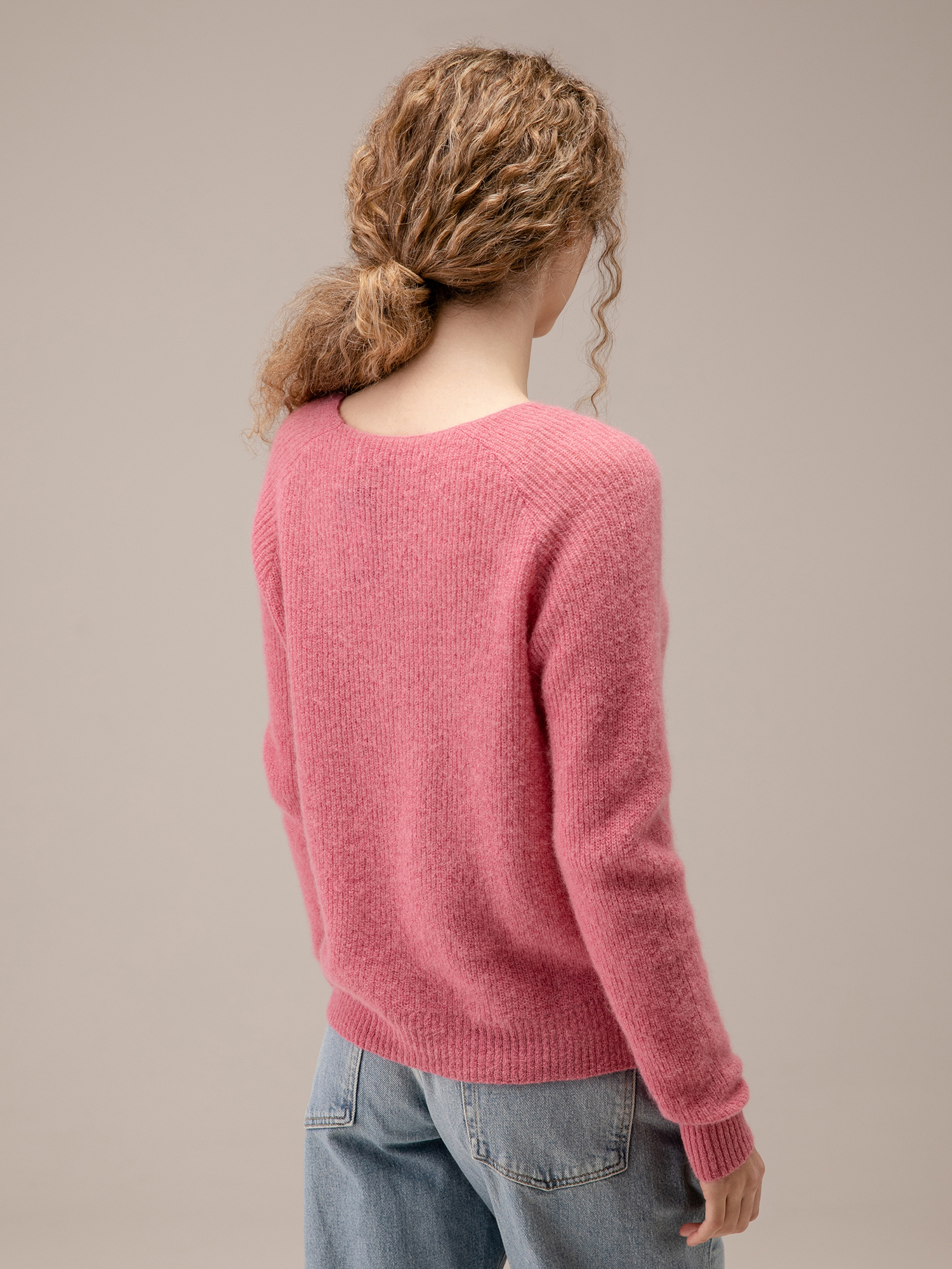 Detailansicht von Pullover aus Wolle von JOHNNY LOVE