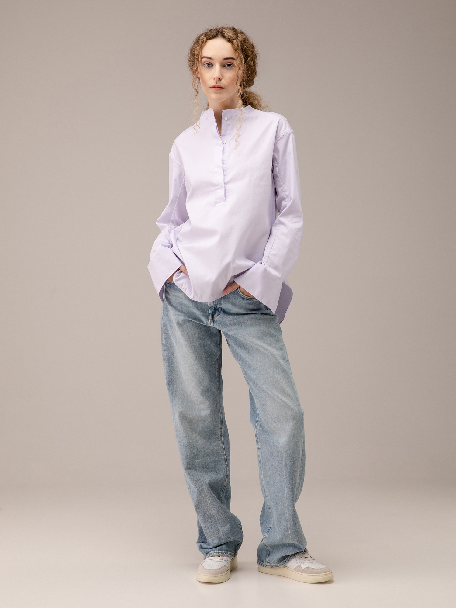 Detailansicht von Baumwollbluse von LIS LAREIDA