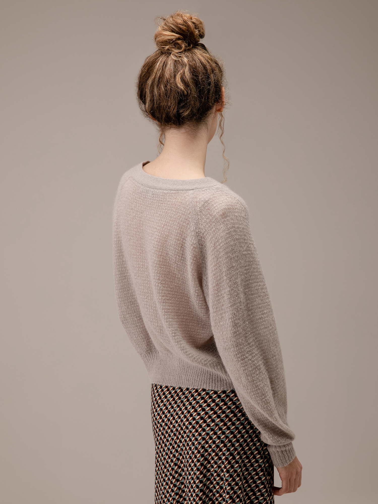 Detailansicht von Cropped Strickjacke von JOHNNY LOVE