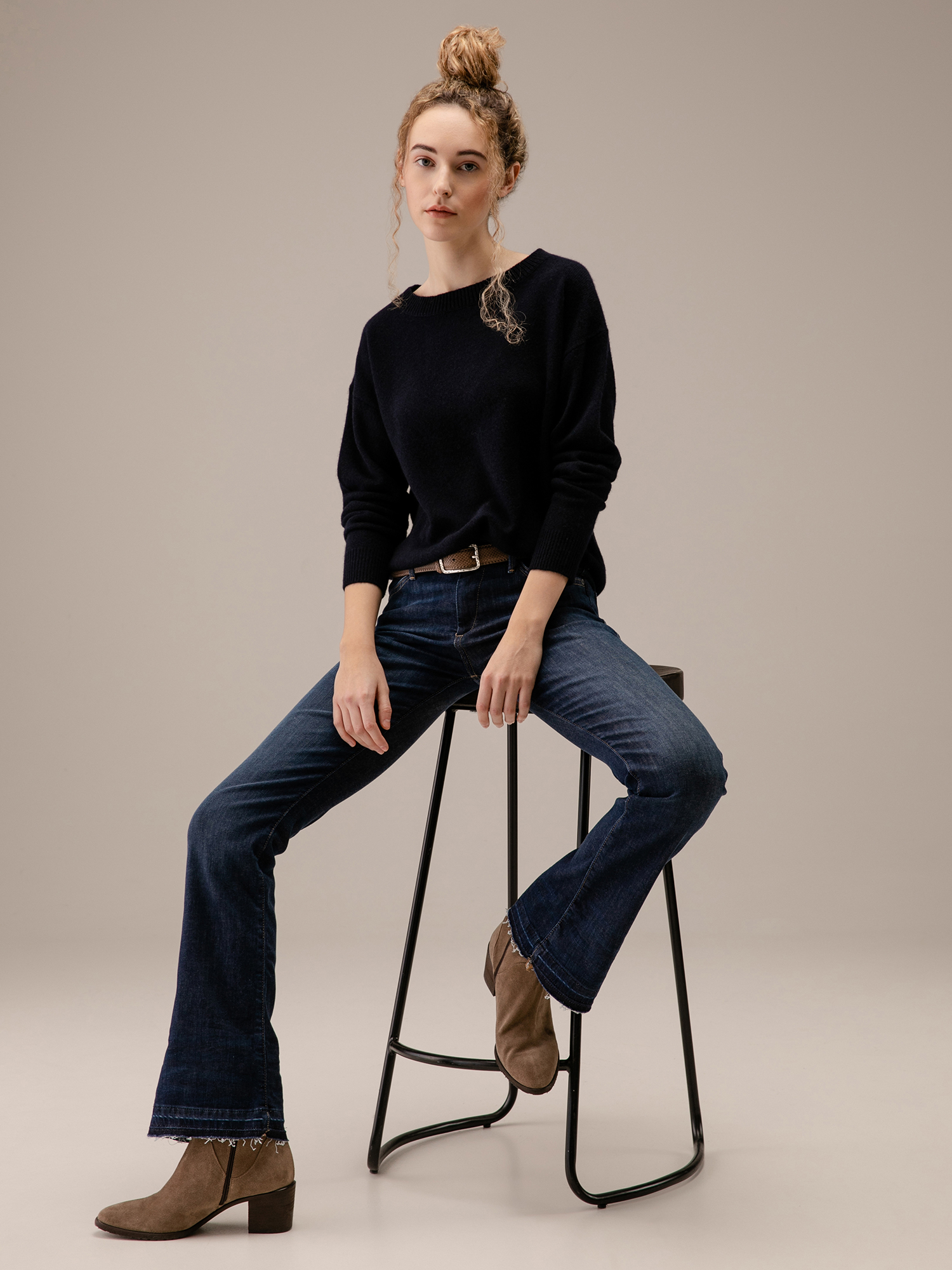 Detailansicht von Pullover aus Cashmere von ALLUDE