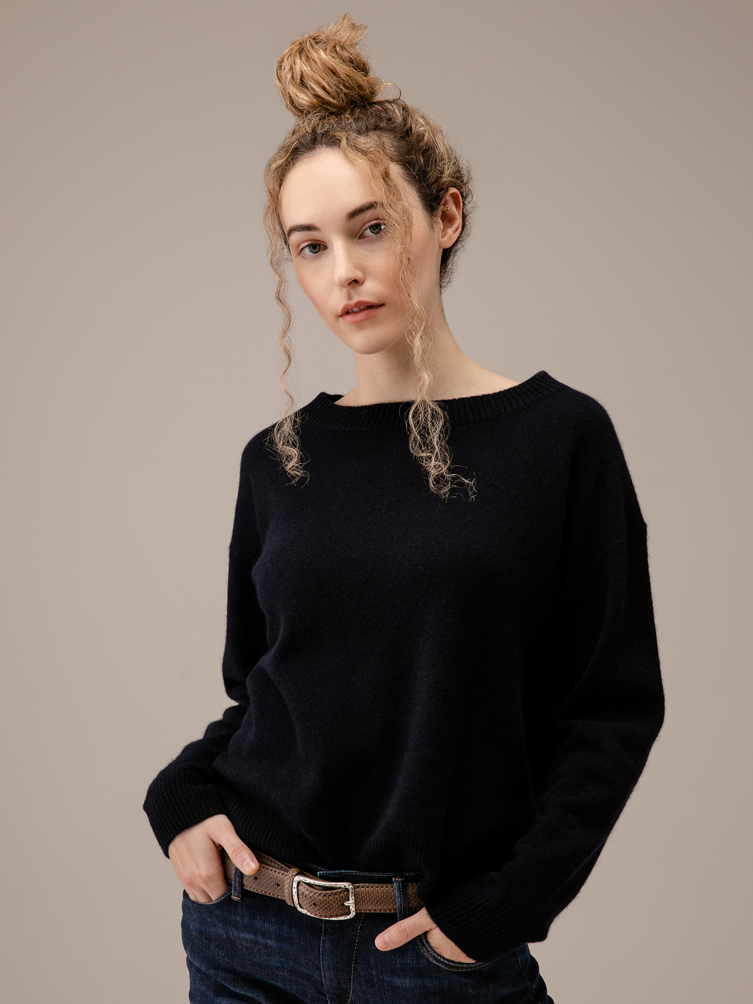 Detailansicht von Pullover aus Cashmere von ALLUDE