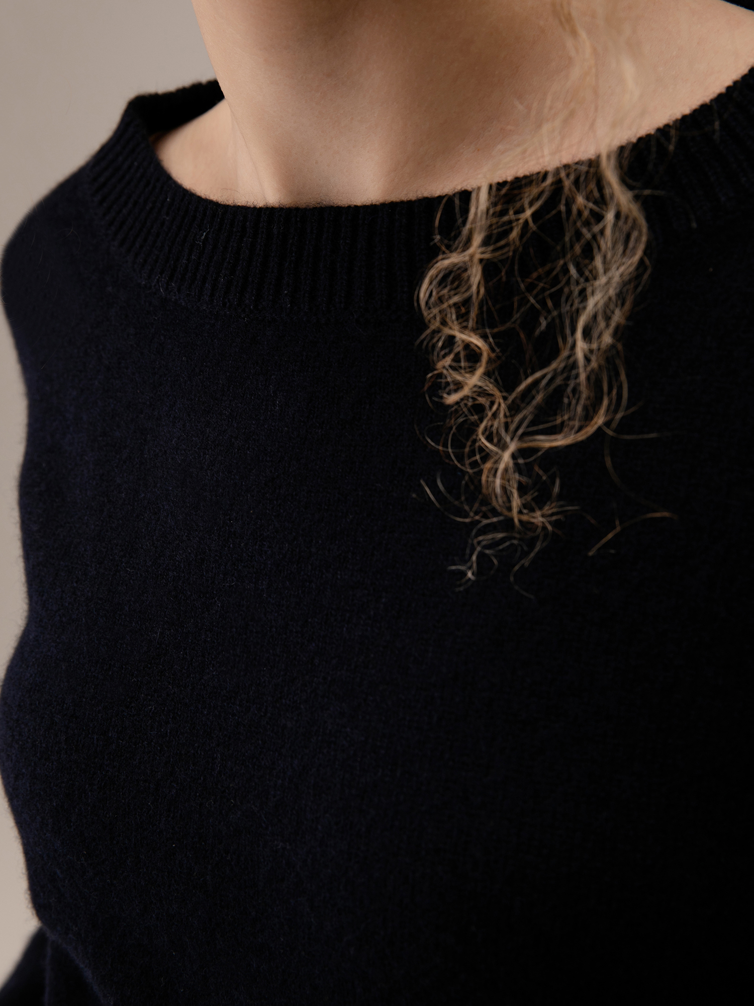 Detailansicht von Pullover aus Cashmere von ALLUDE
