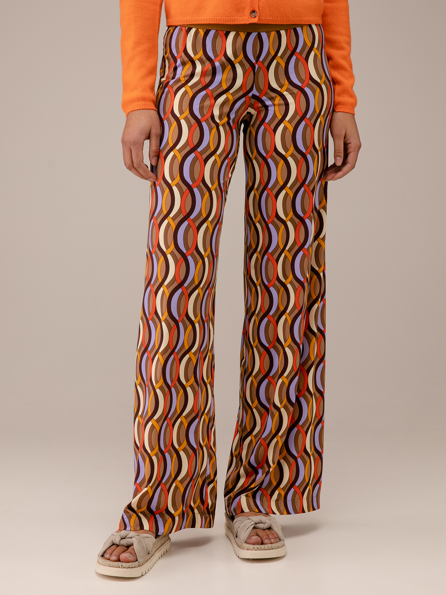 Detailansicht von Gemusterte Hose von SIYU