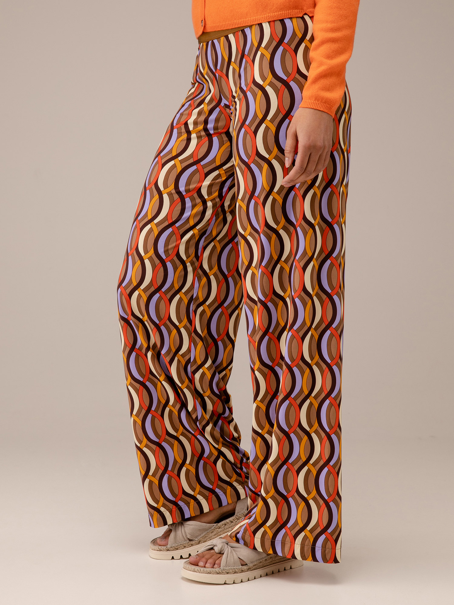 Detailansicht von Gemusterte Hose von SIYU