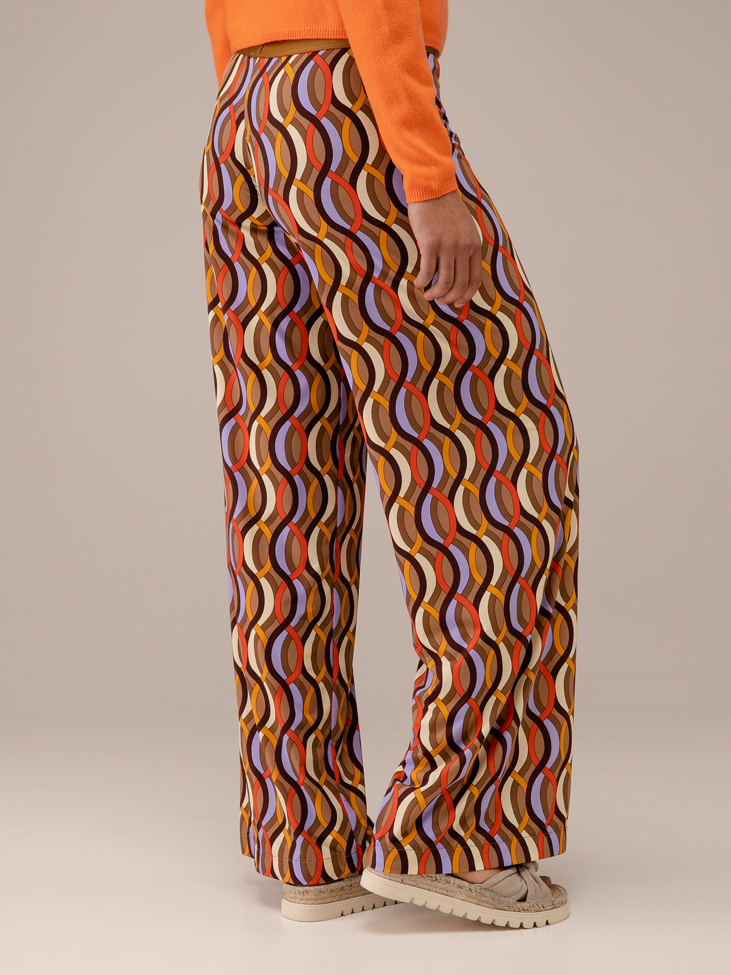 Detailansicht von Gemusterte Hose von SIYU