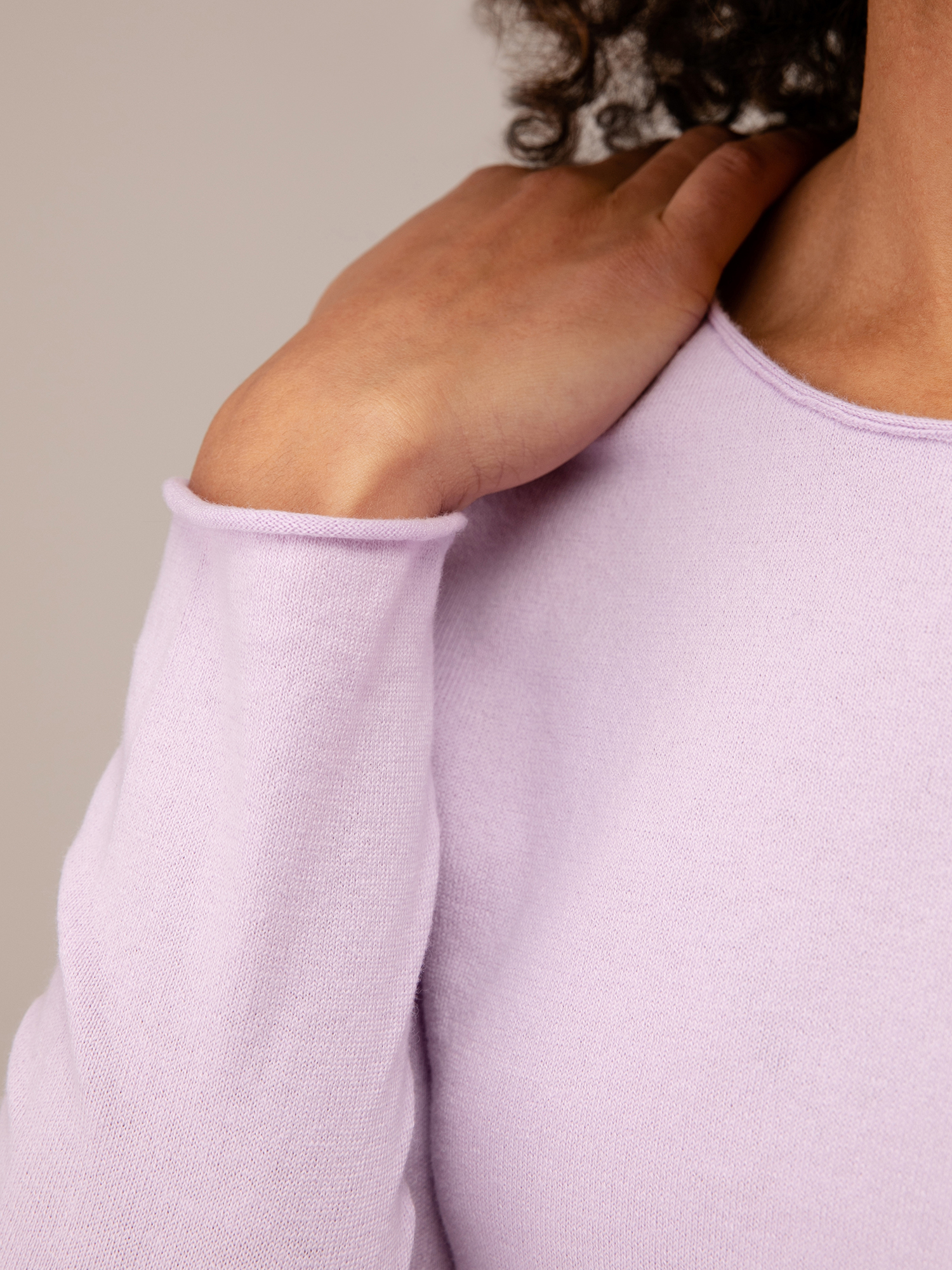 Detailansicht von Pullover aus Baumwolle von DANIELS