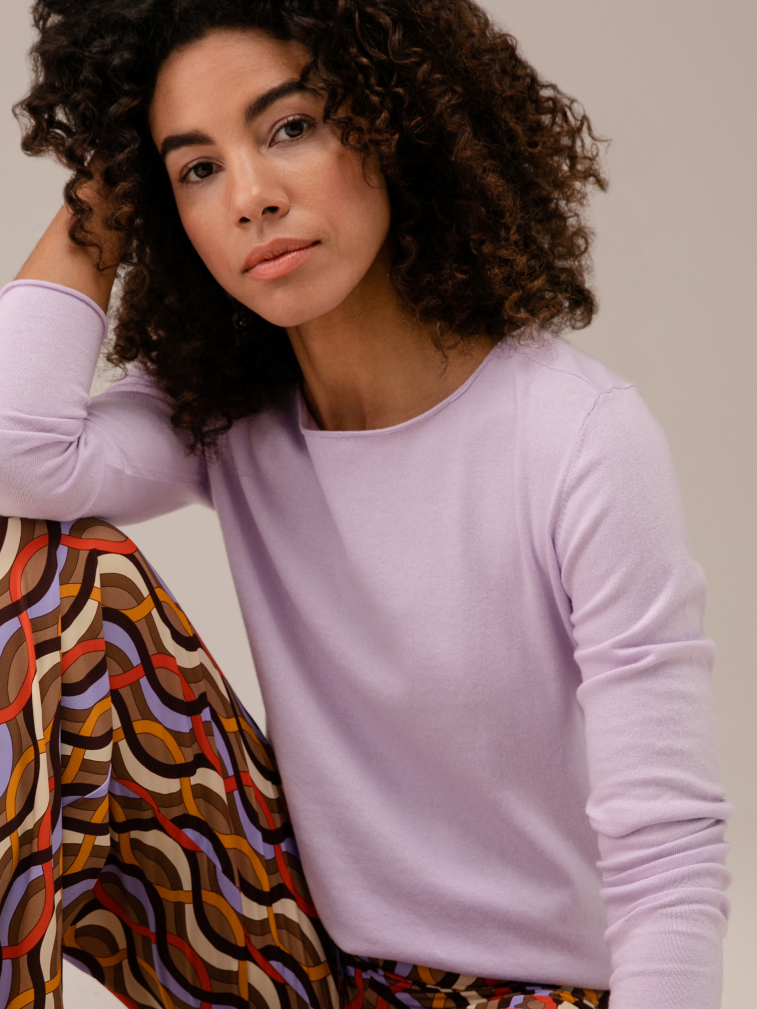 Detailansicht von Pullover aus Baumwolle von DANIELS