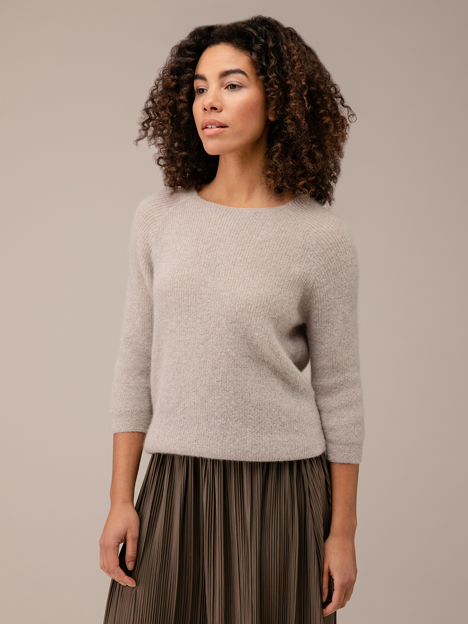 Detailansicht von Pullover aus Wolle von JOHNNY LOVE