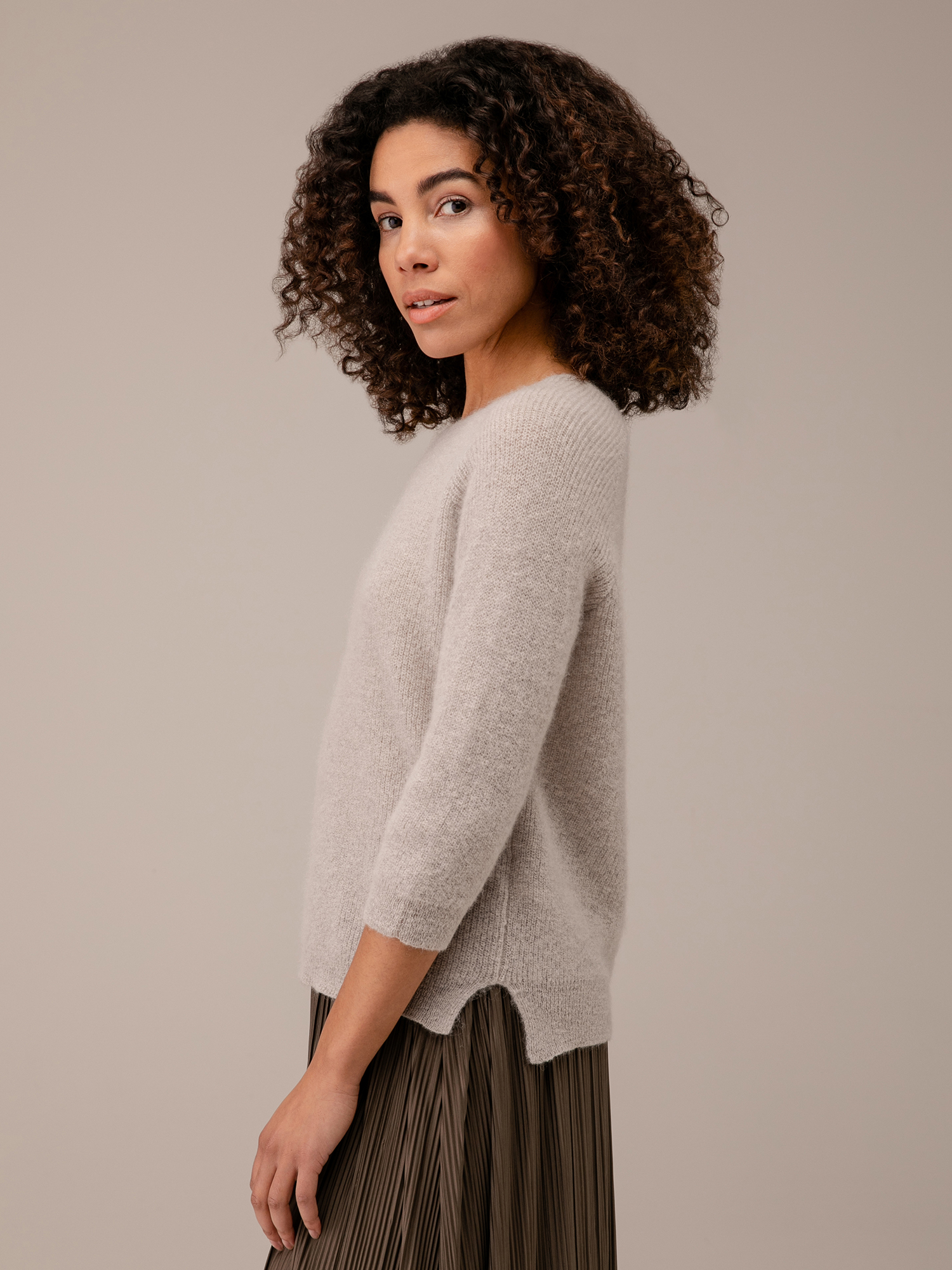 Detailansicht von Pullover aus Wolle von JOHNNY LOVE