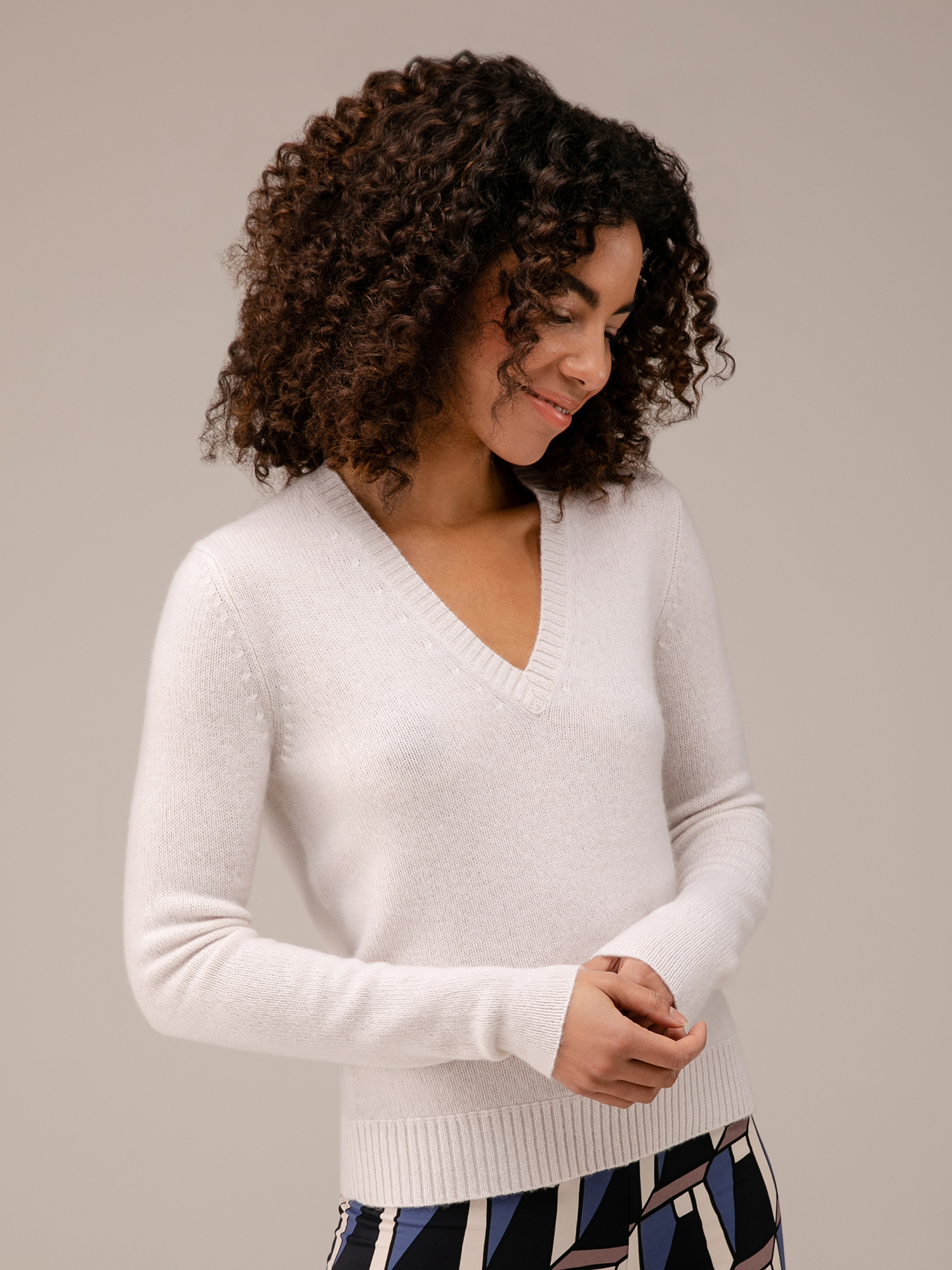 Detailansicht von Pullover aus Cashmere von ALLUDE