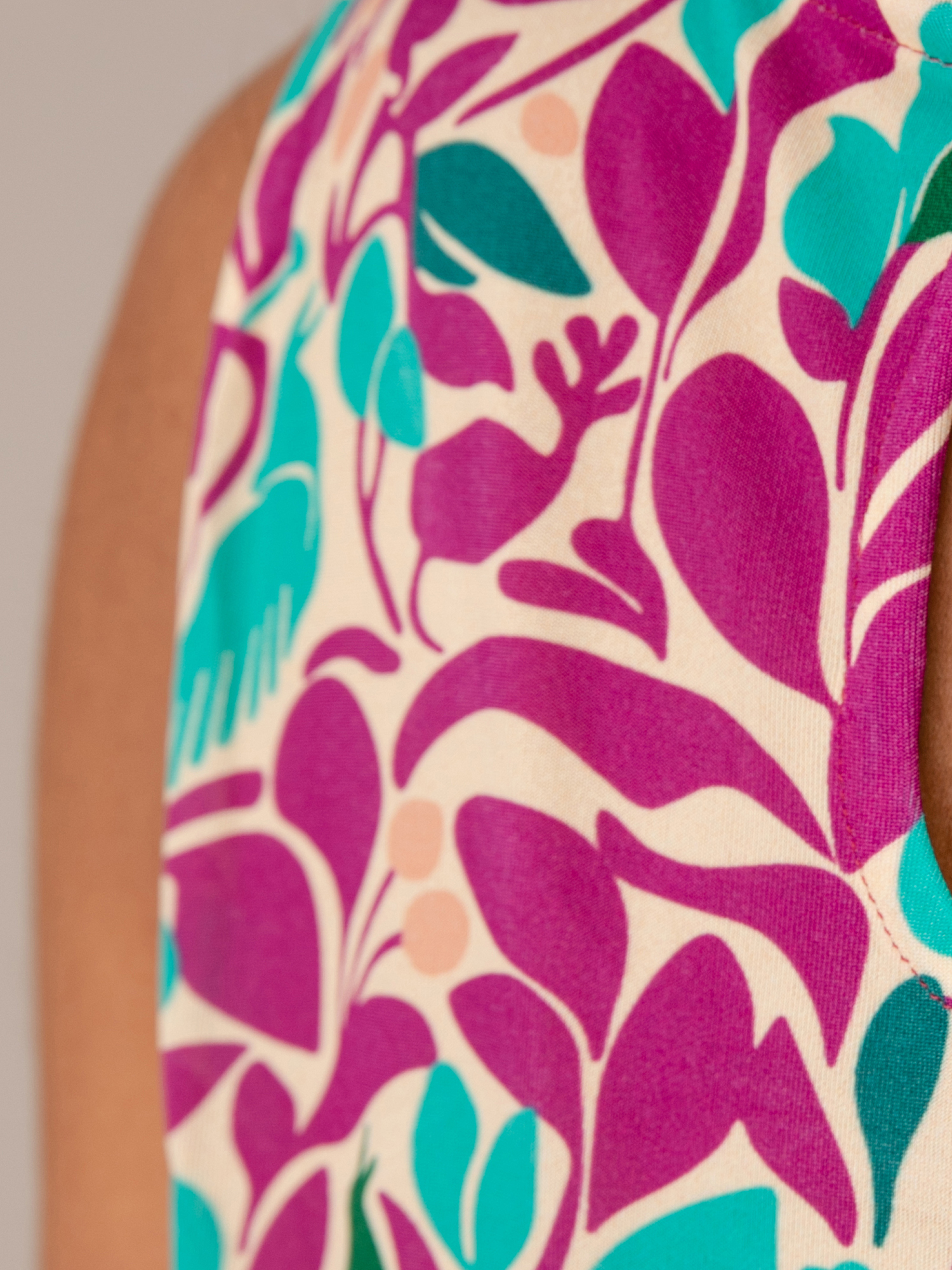 Detailansicht von Midi-Kleid von SIYU