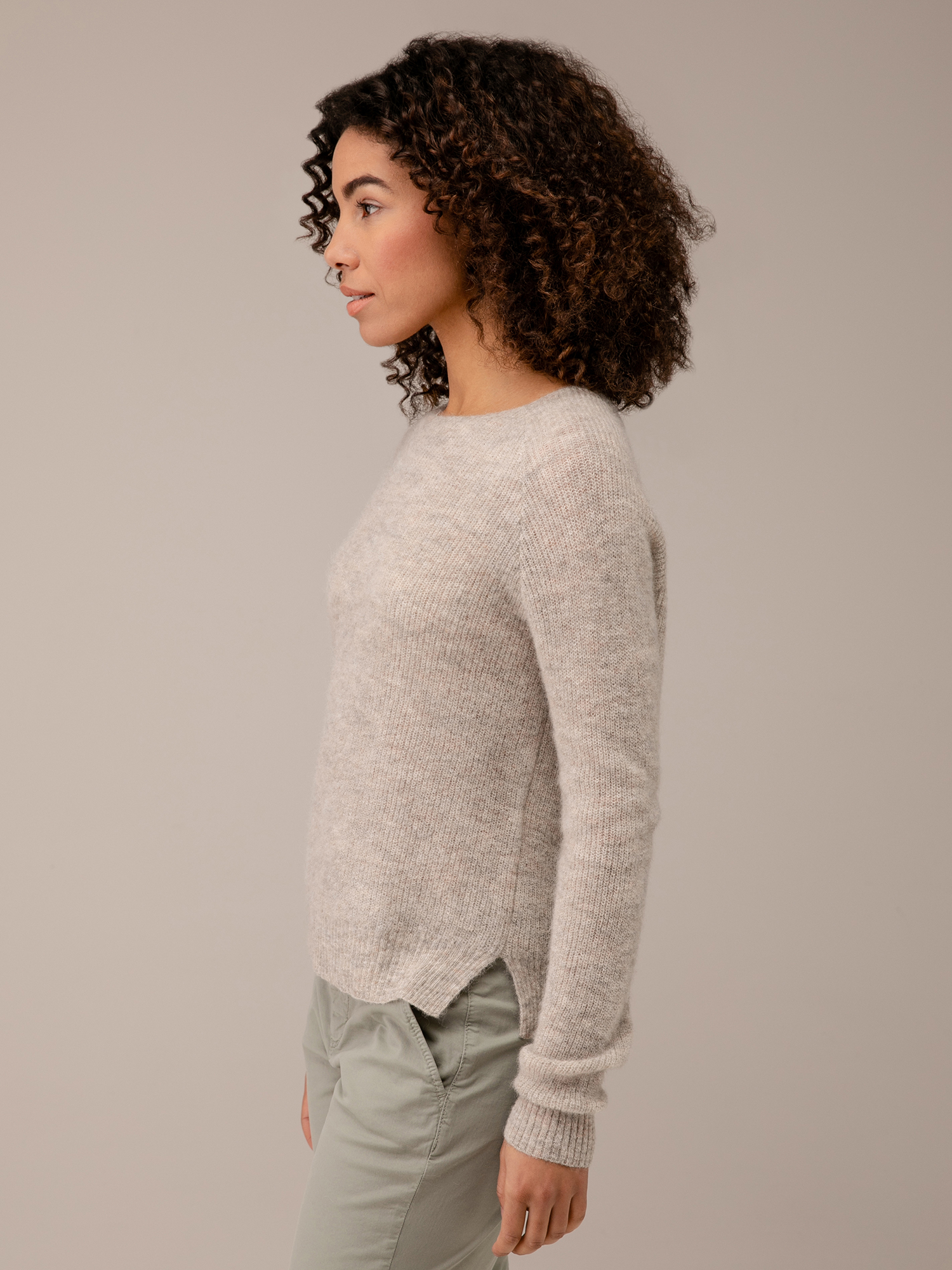 Detailansicht von Pullover aus Wolle von JOHNNY LOVE