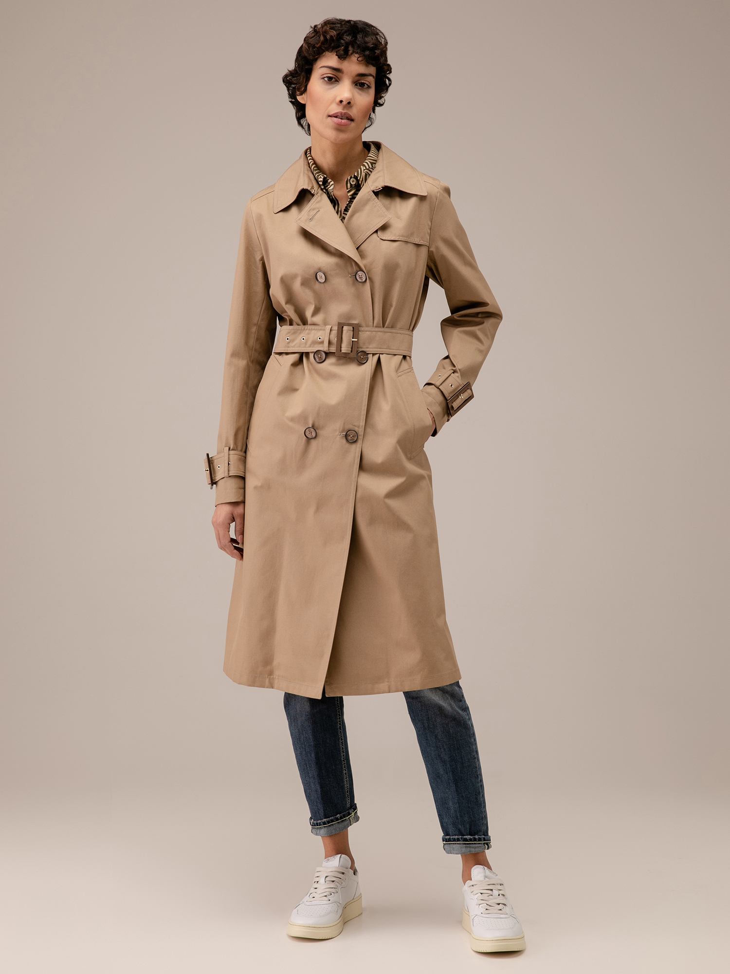 Detailansicht von Trenchcoat von HERNO
