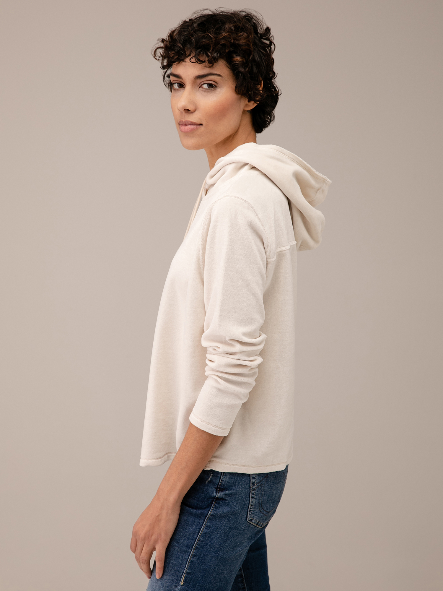 Detailansicht von Hoodie aus Baumwolle von BETTER RICH