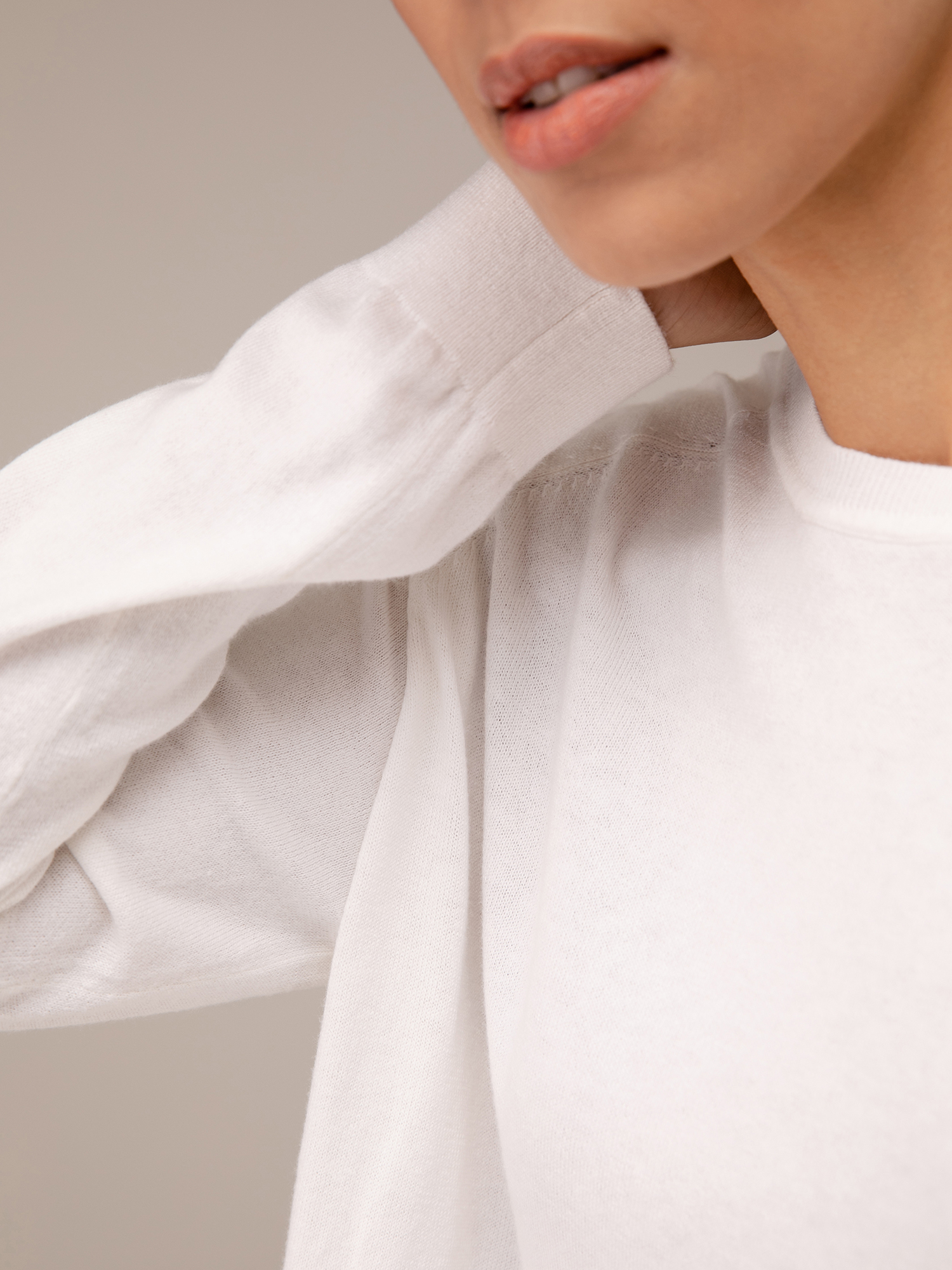 Detailansicht von Pullover aus Baumwolle von DANIELS