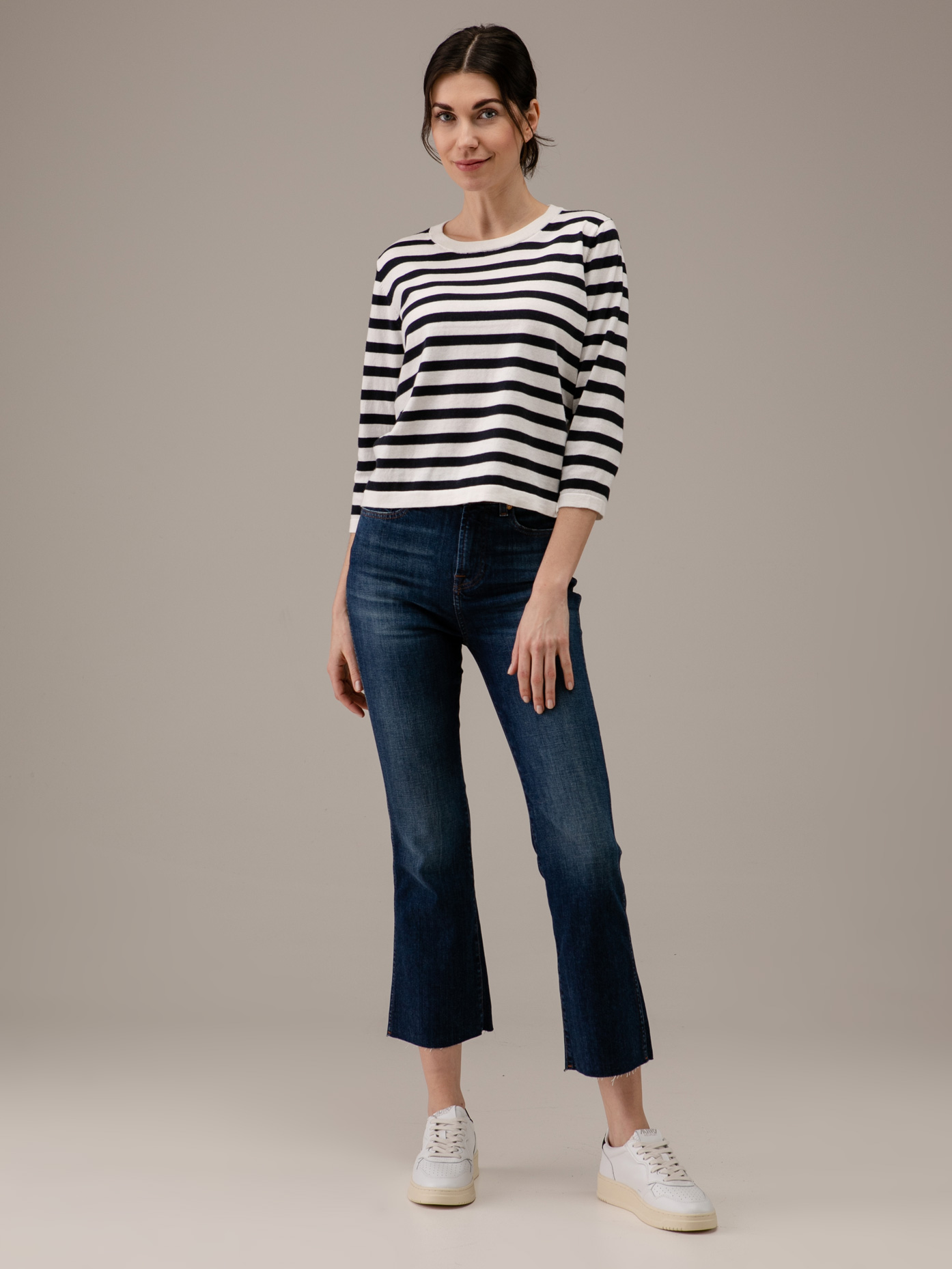 Detailansicht von Pullover aus Baumwolle von ALLUDE