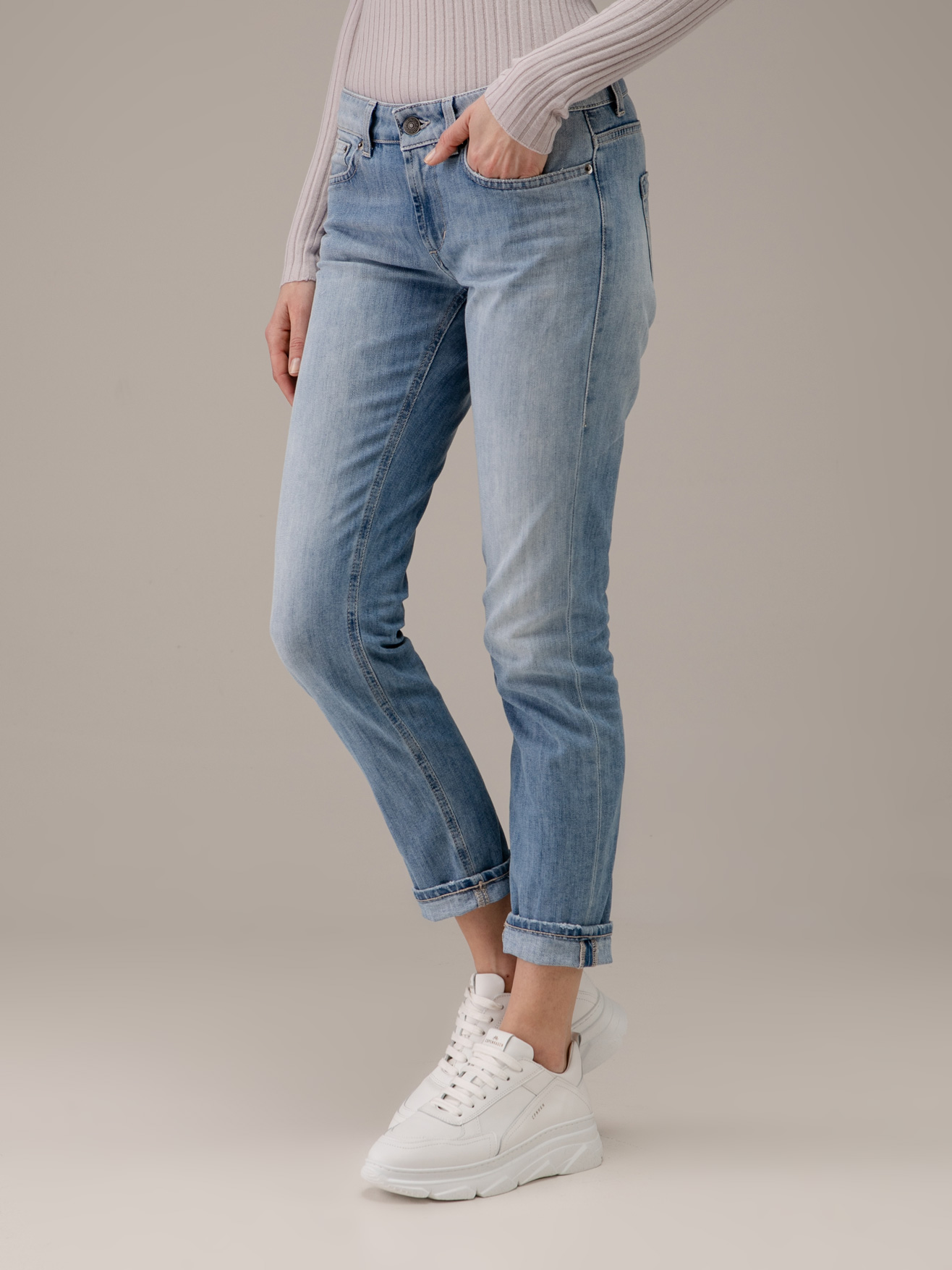 Detailansicht von Slim Fit Jeans von DONDUP