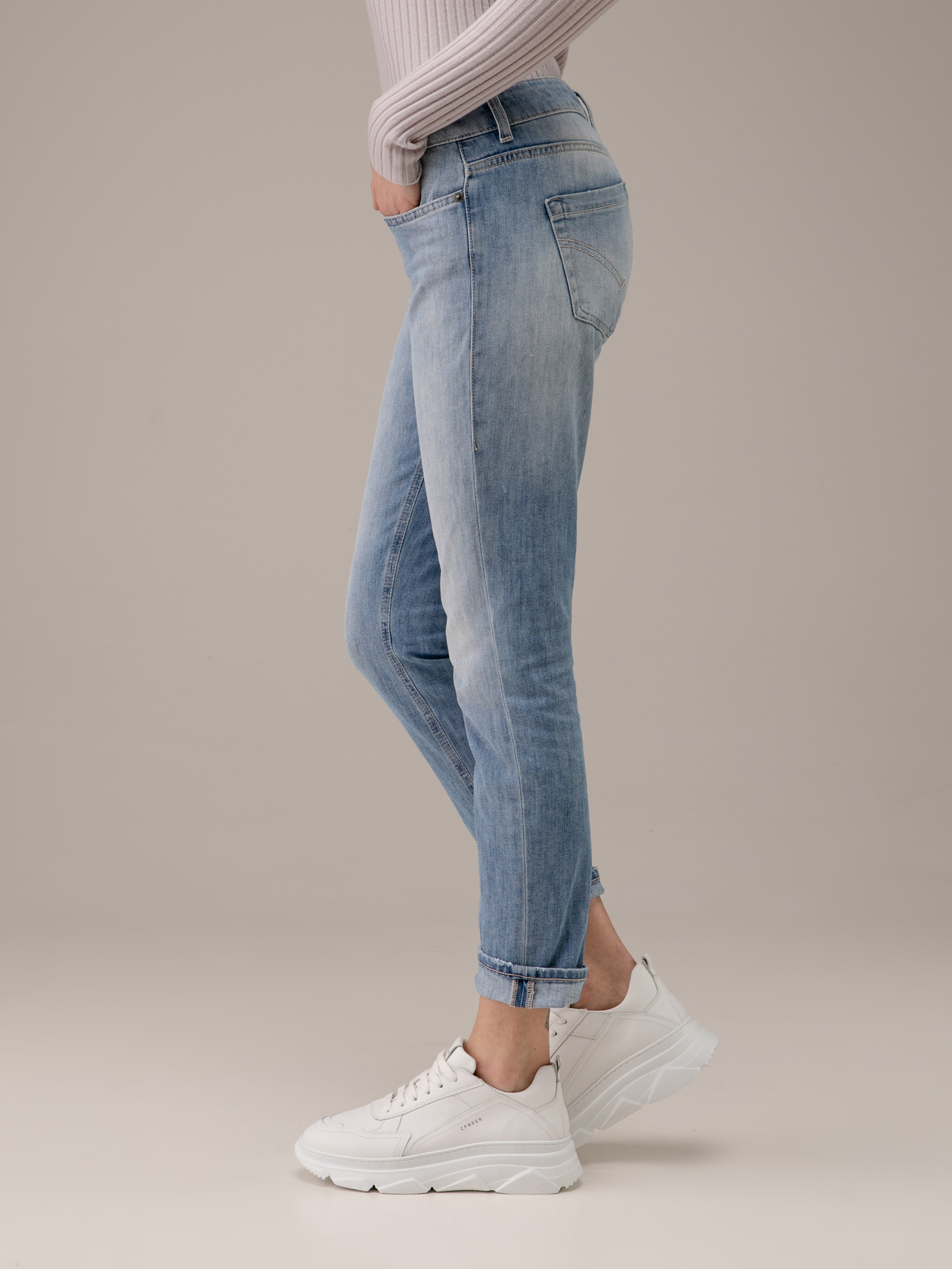 Detailansicht von Slim Fit Jeans von DONDUP