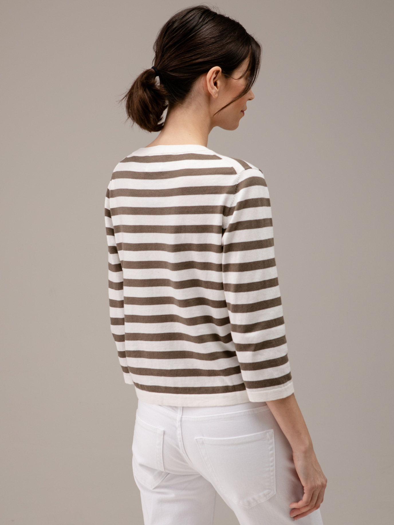 Detailansicht von Pullover aus Baumwolle von ALLUDE