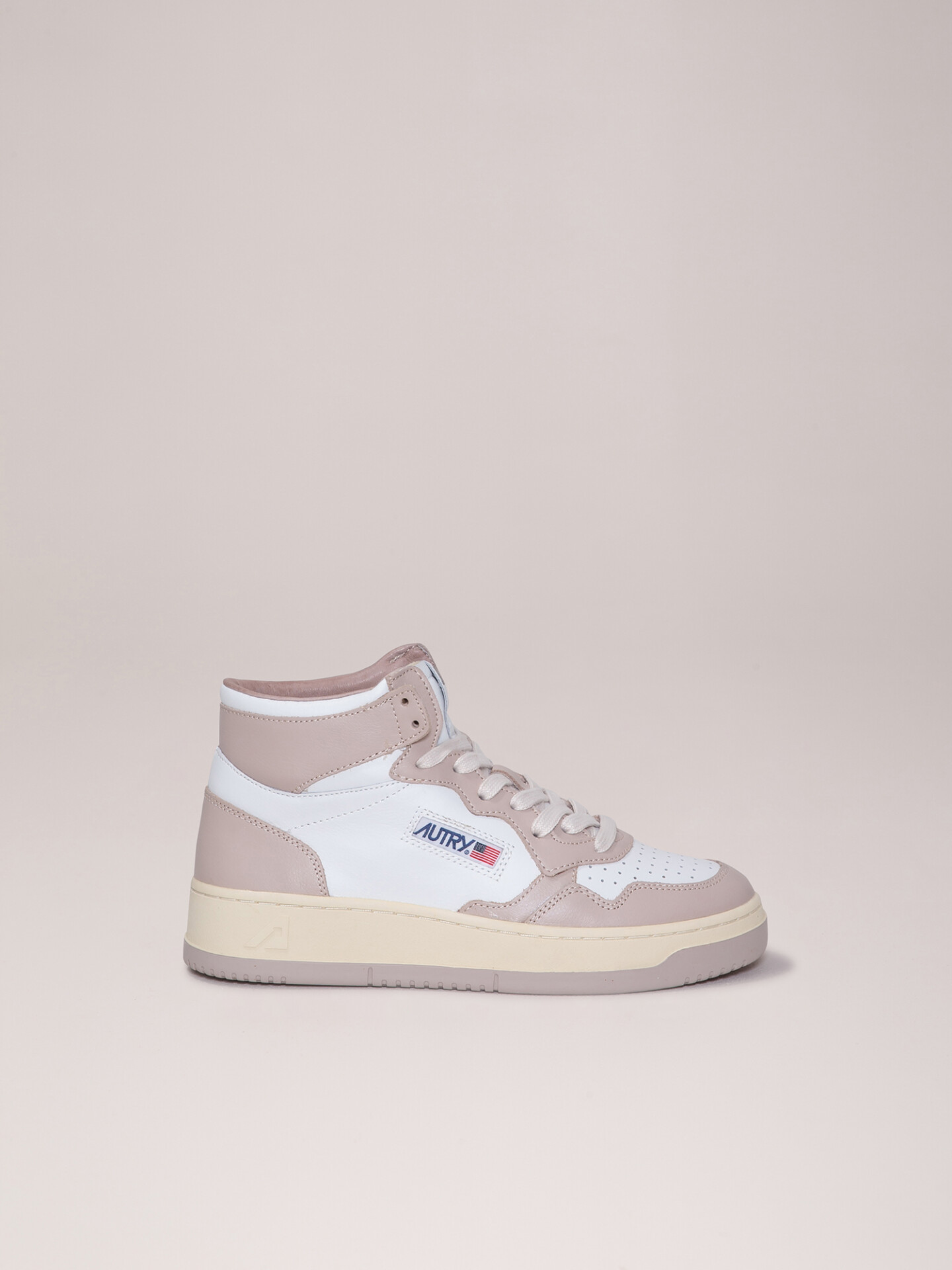 Detailansicht von Hoher Sneaker aus Leder von AUTRY