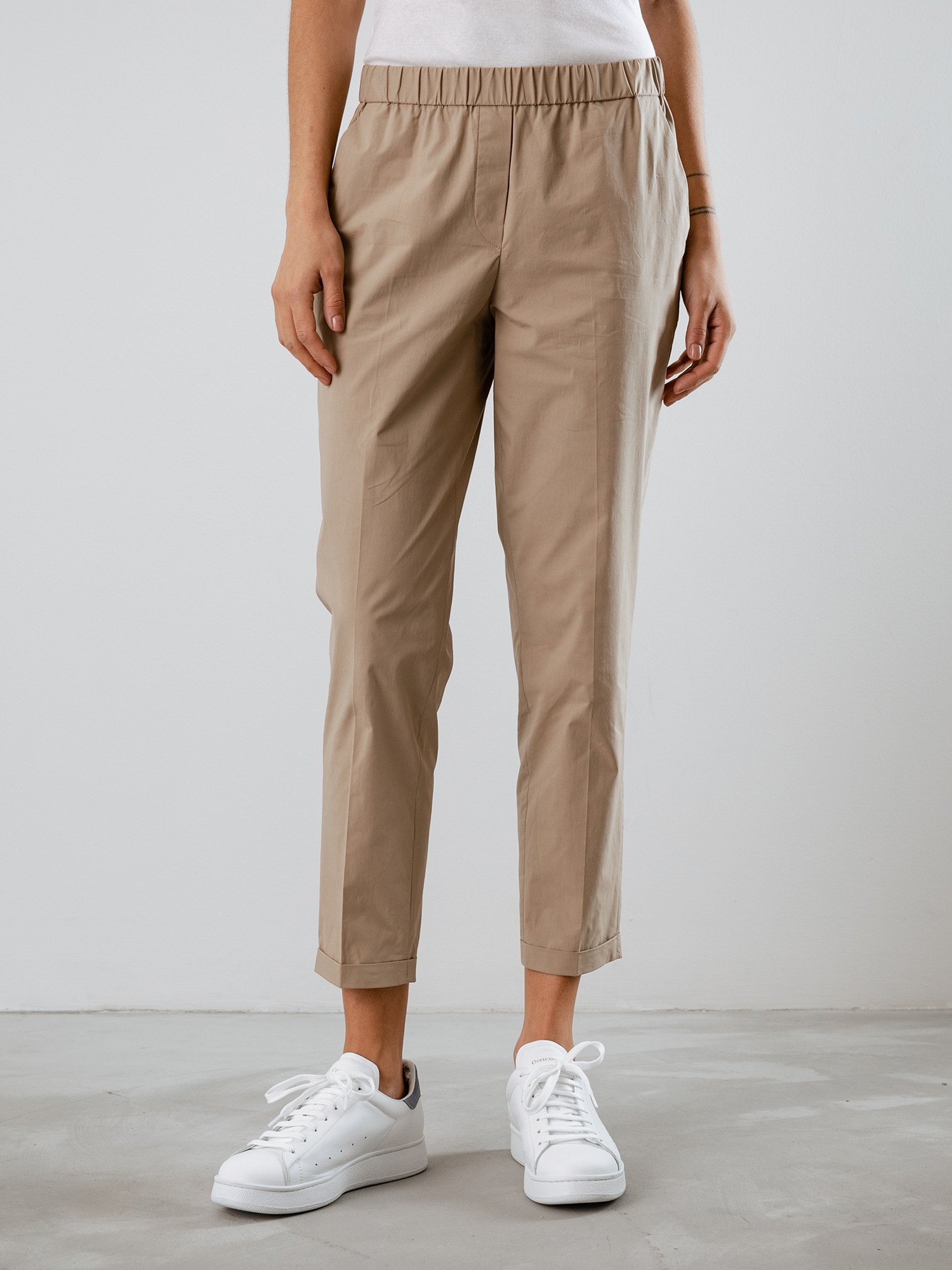 Detailansicht von Lässige Baumwollhose von ANTONELLI