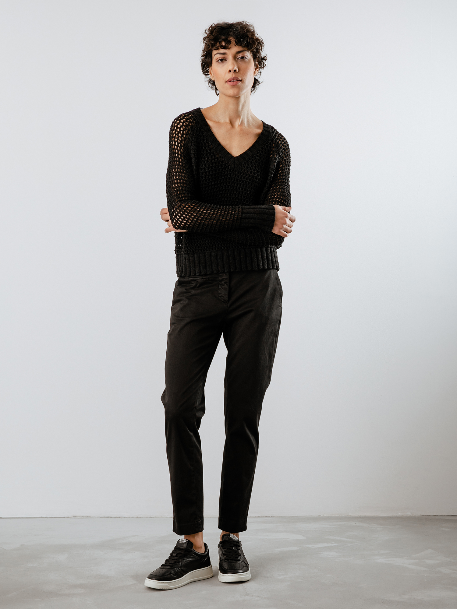 Detailansicht von Pullover mit Lochstrick von DANIELS