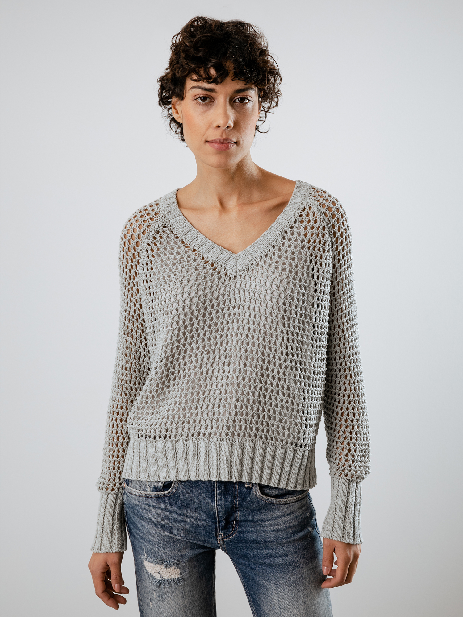 Detailansicht von Pullover mit Lochstrick von DANIELS