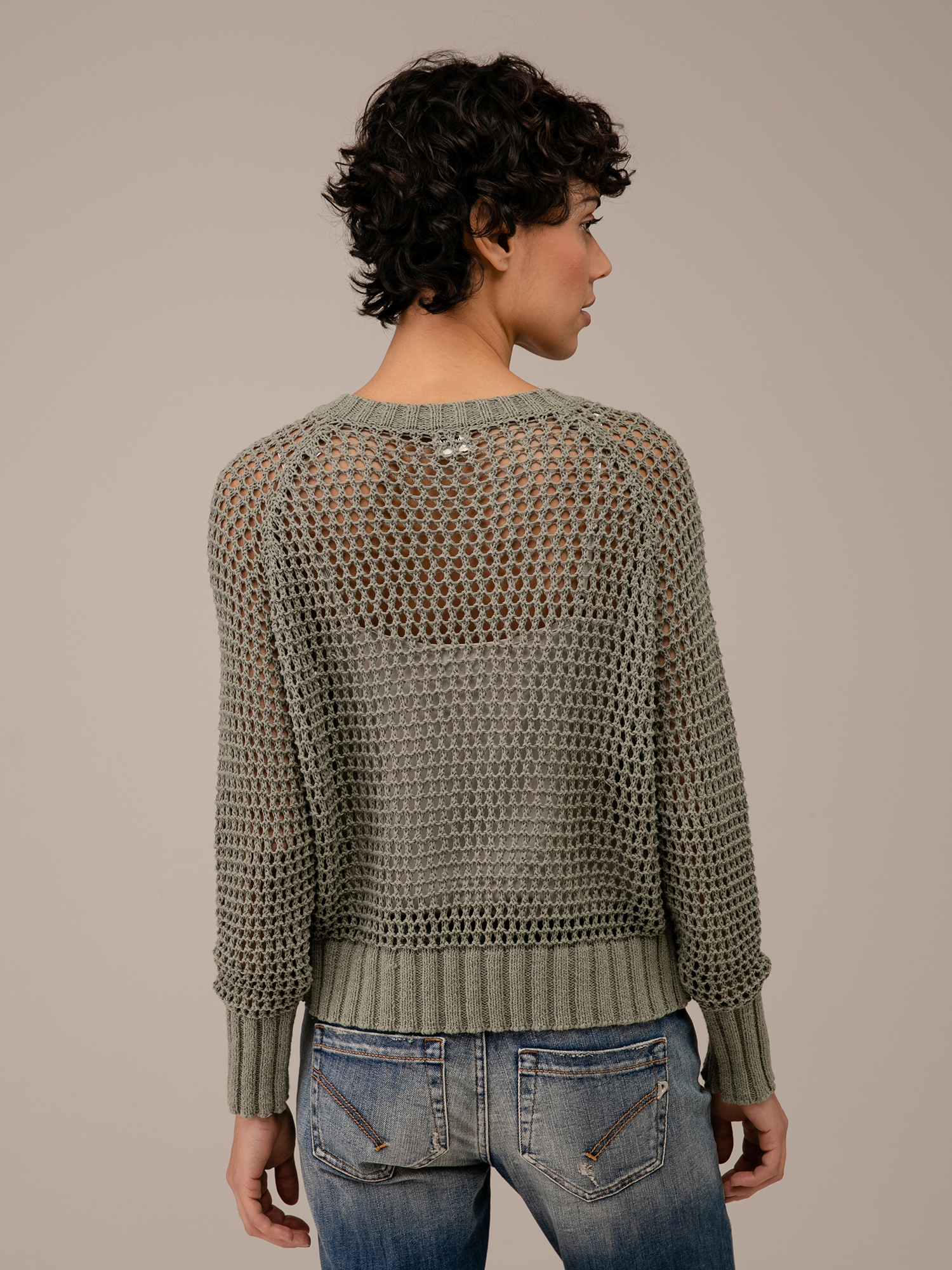 Detailansicht von Pullover mit Lochstrick von DANIELS