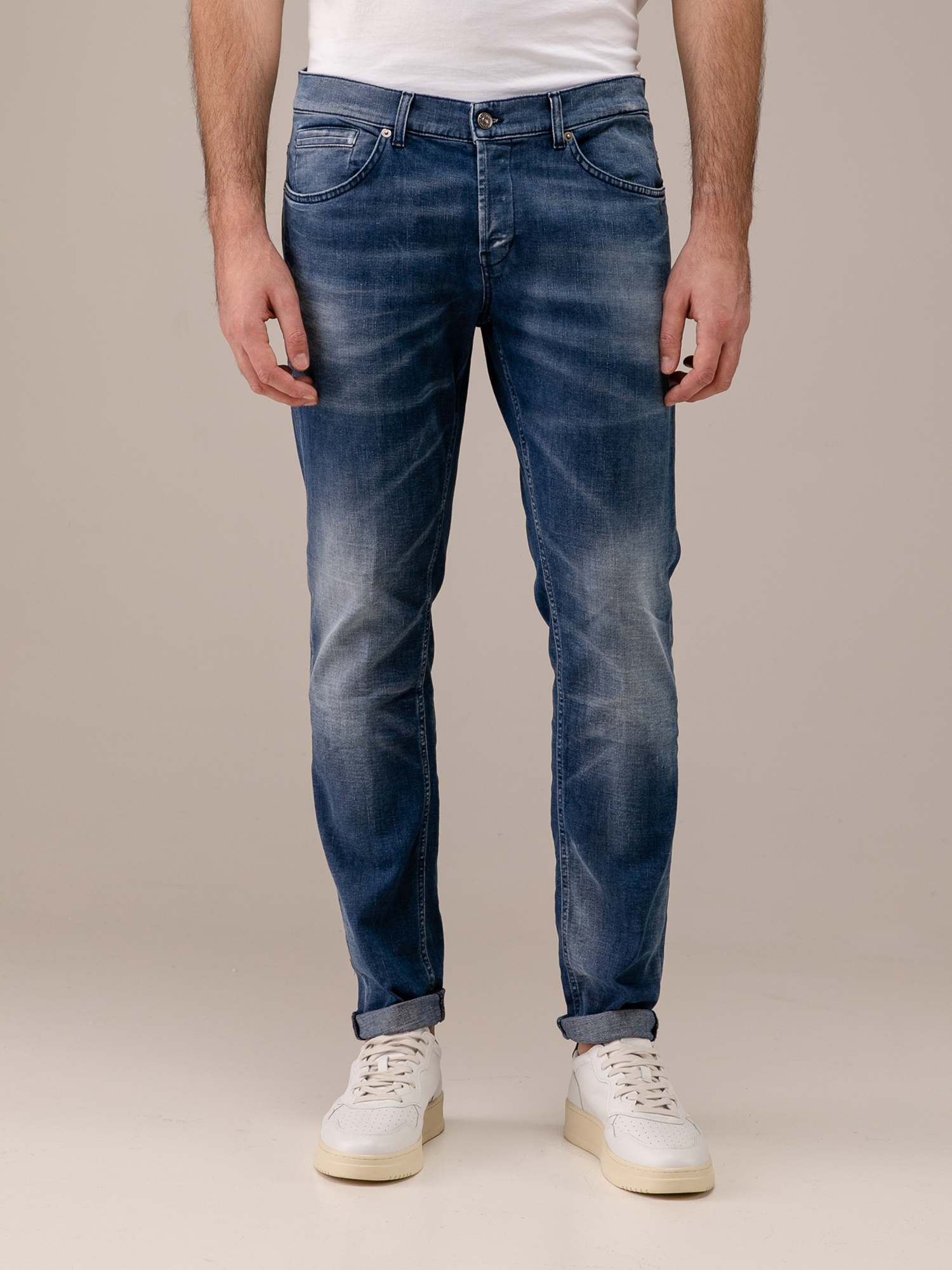 Detailansicht von Slim Fit Jeans von DONDUP