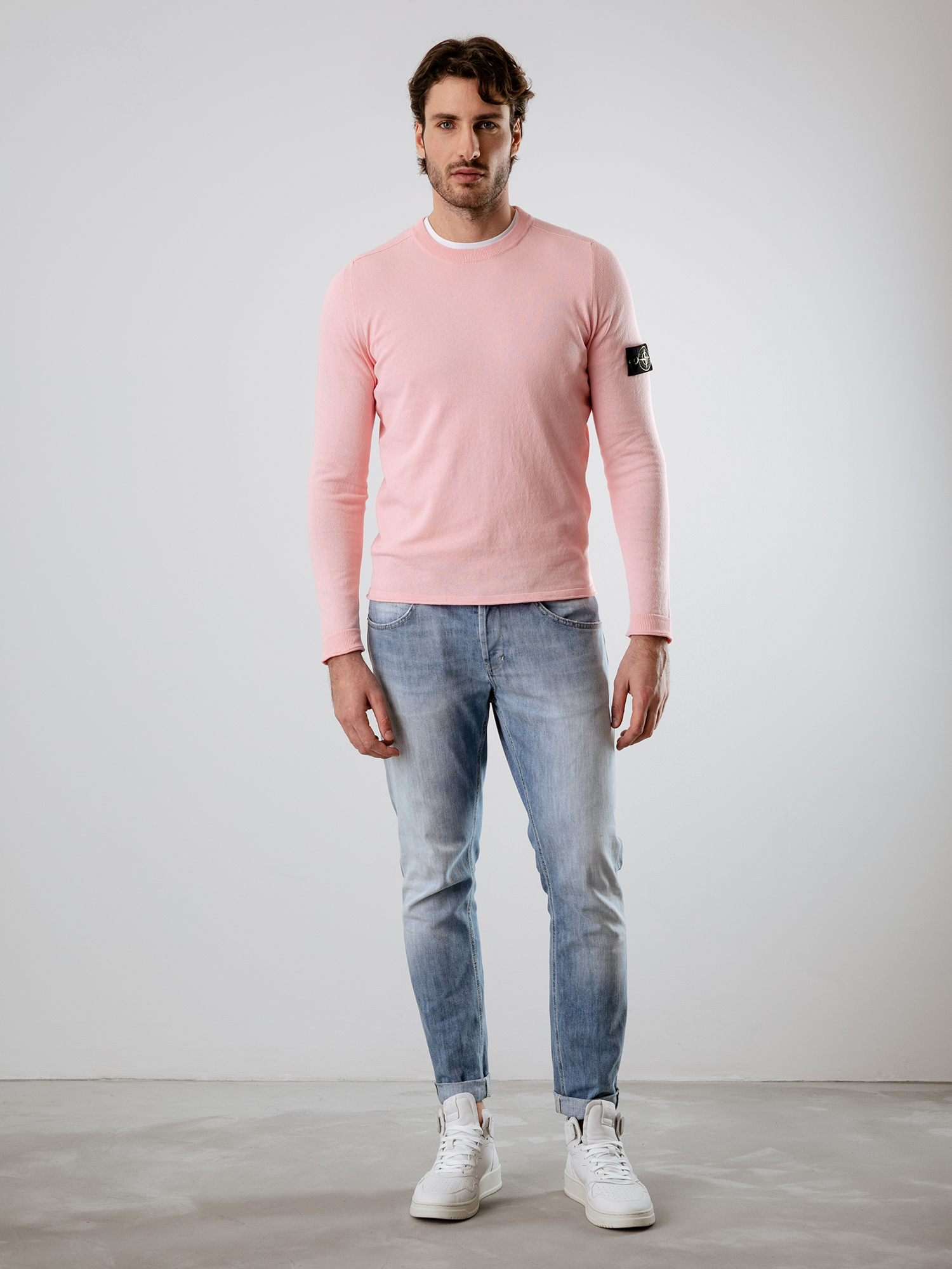 Detailansicht von Pullover aus Baumwolle von STONE ISLAND