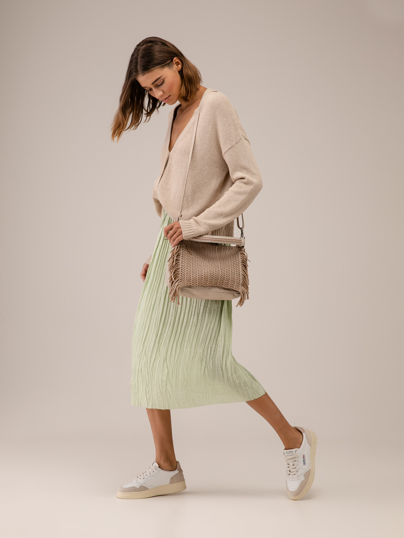 Detailansicht von Strickjacke aus Baumwolle von DANIELS