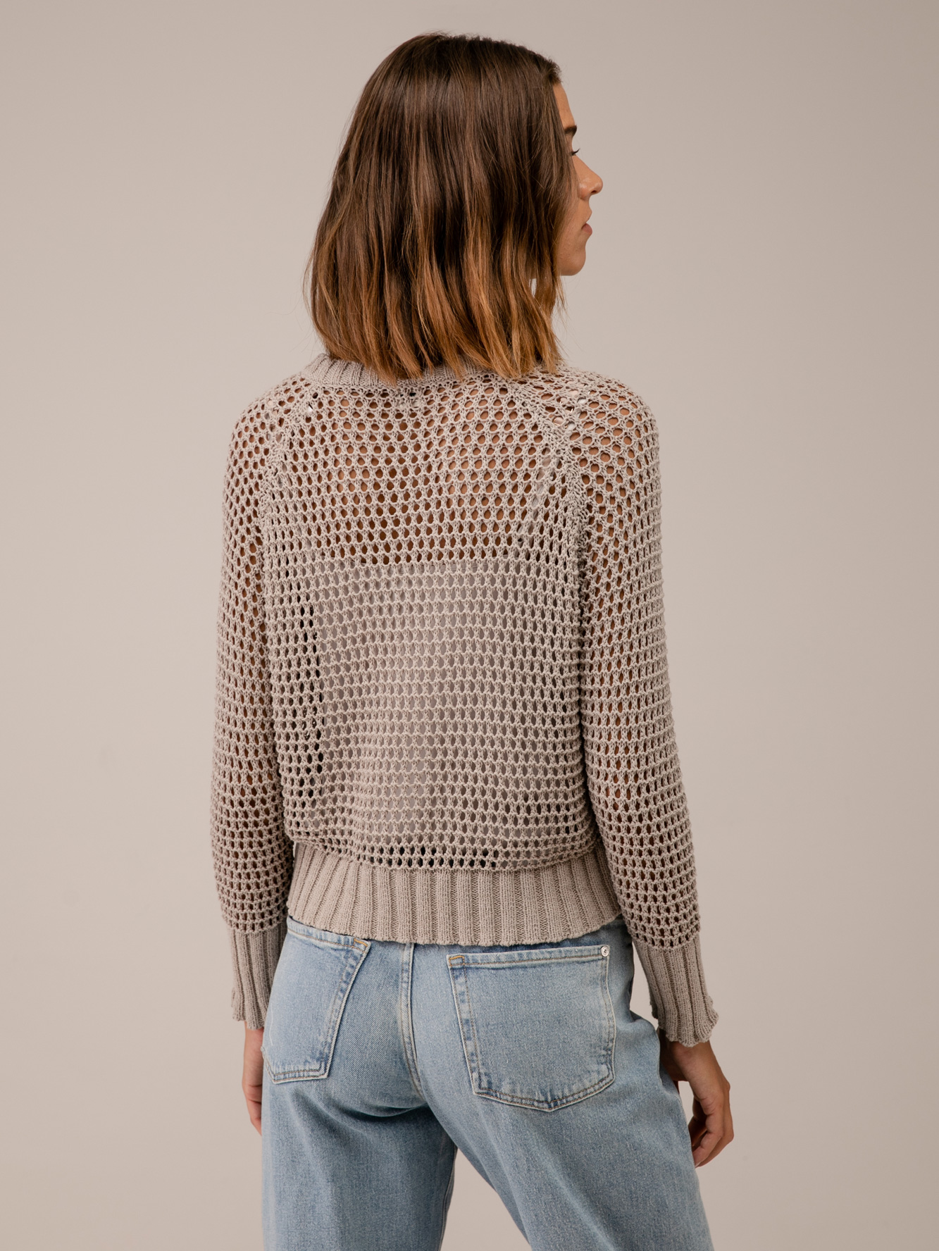 Detailansicht von Pullover mit Lochstrick von DANIELS