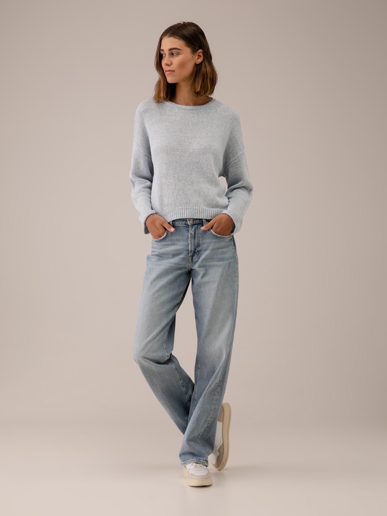 Detailansicht von Pullover aus Leinen von DRYKORN