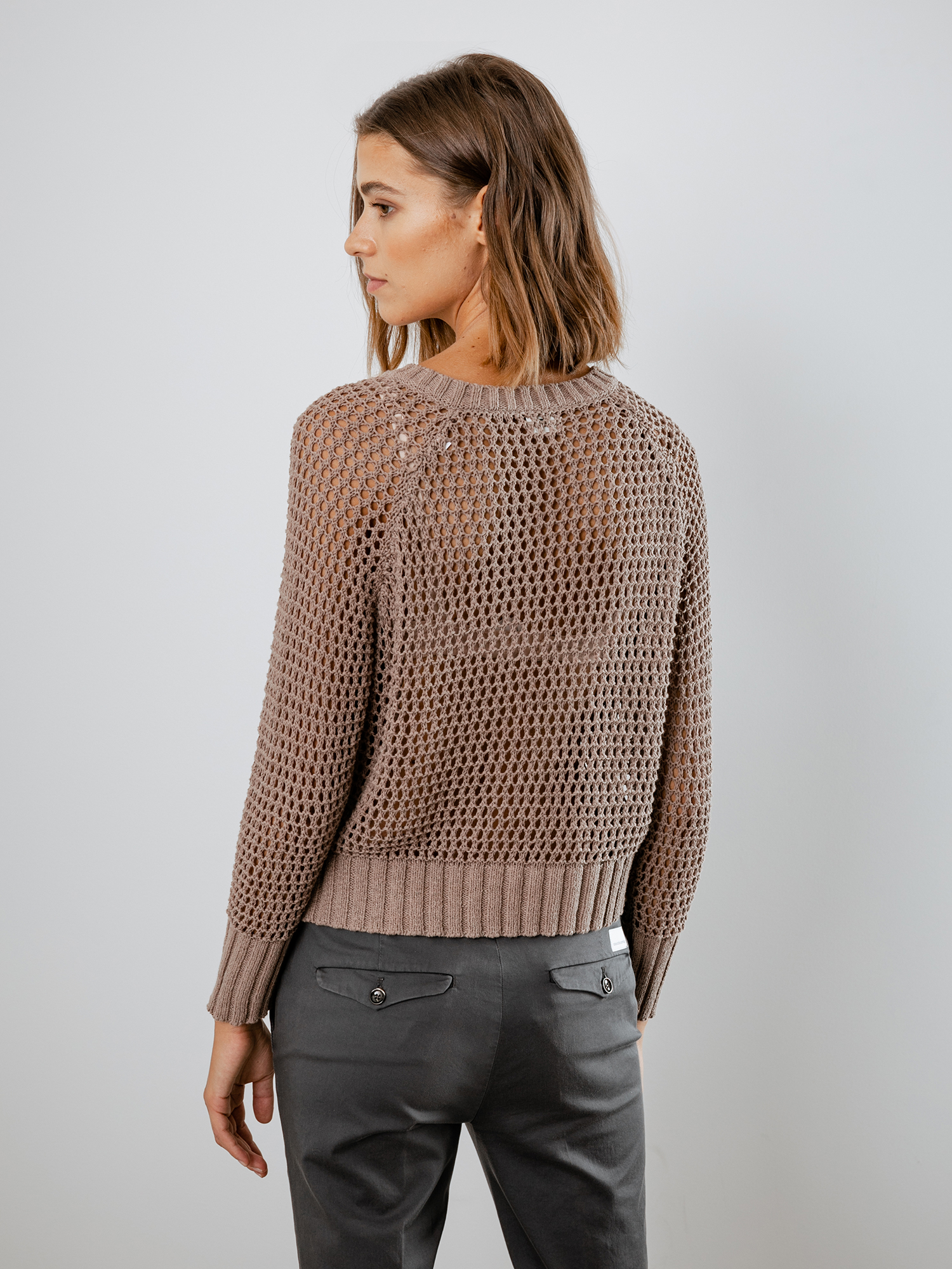 Detailansicht von Pullover mit Lochstrick von DANIELS