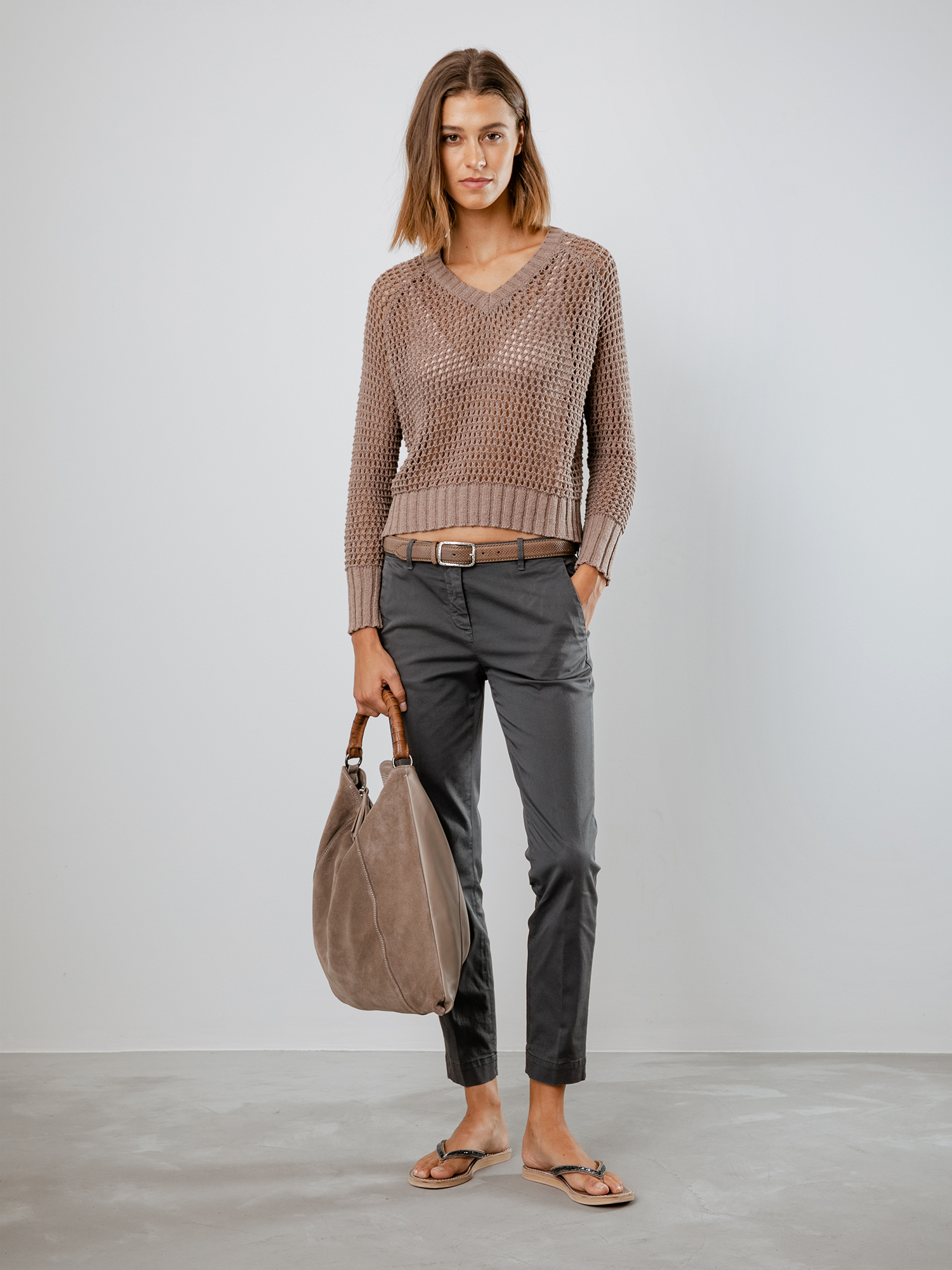 Detailansicht von Pullover mit Lochstrick von DANIELS