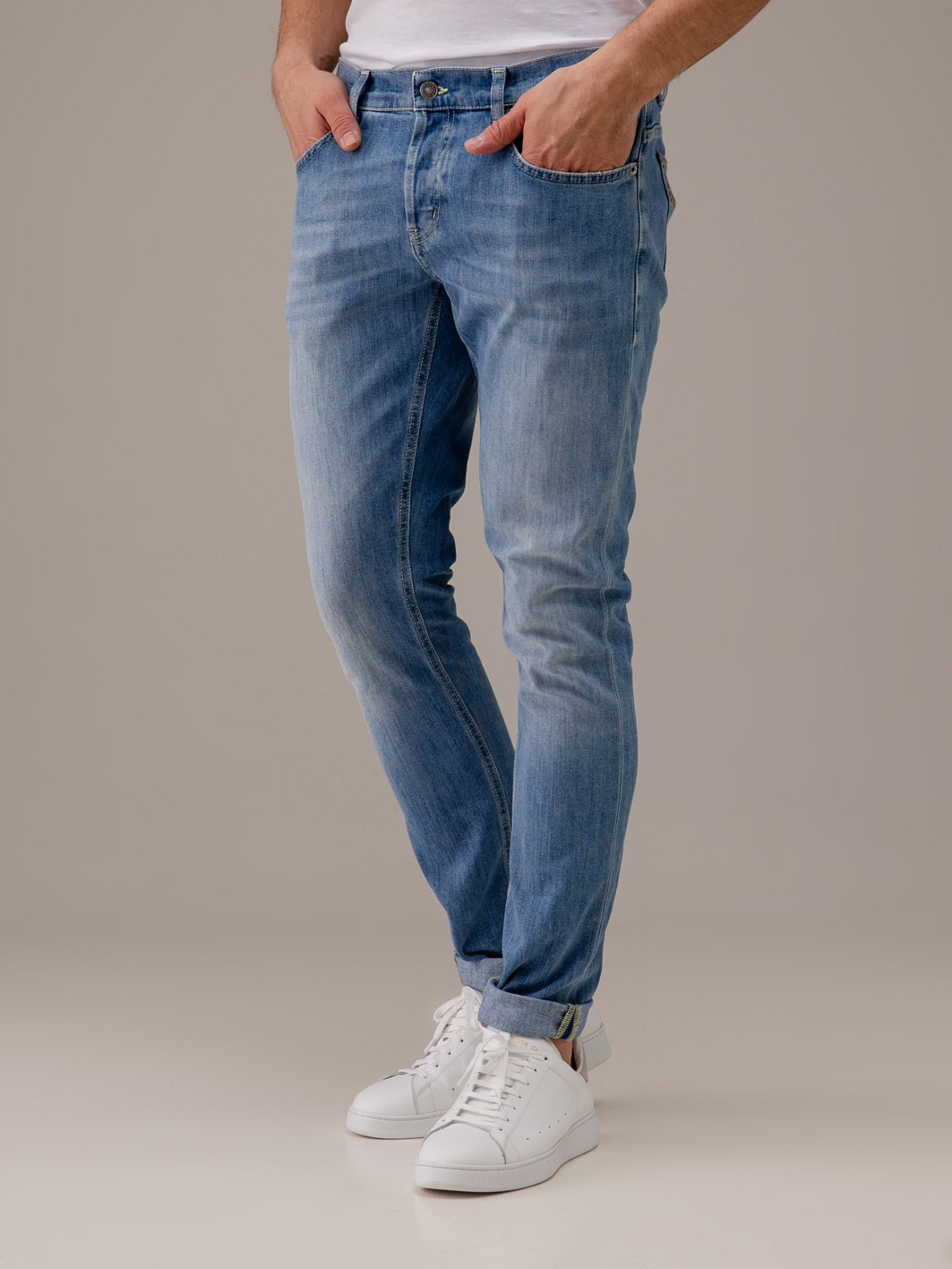 Detailansicht von Slim Fit Jeans von DONDUP