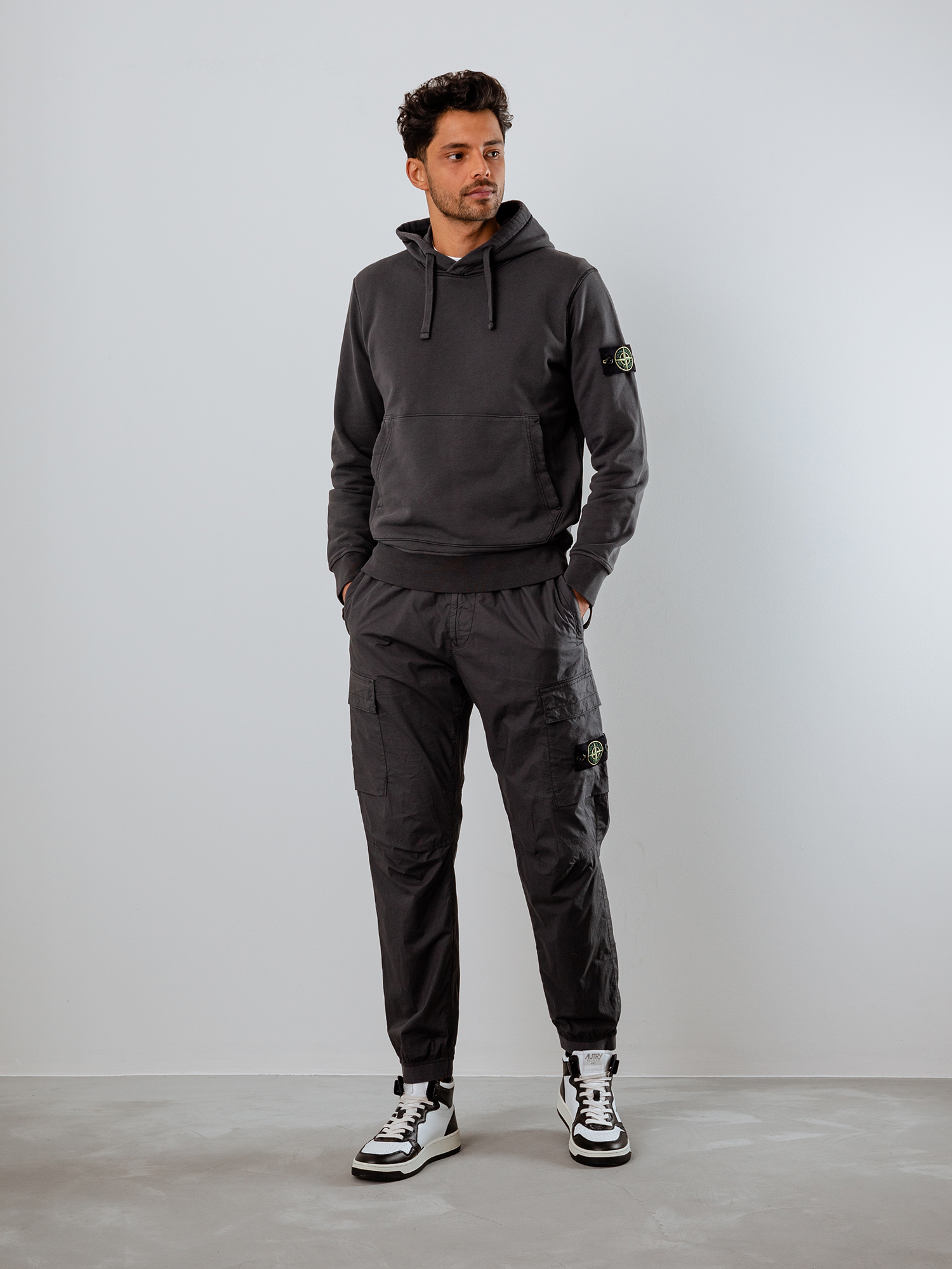 Detailansicht von Hoodie von STONE ISLAND