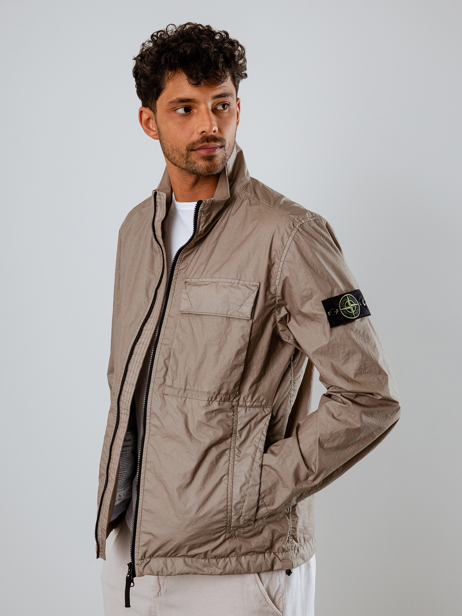 Detailansicht von Übergangsjacke von STONE ISLAND