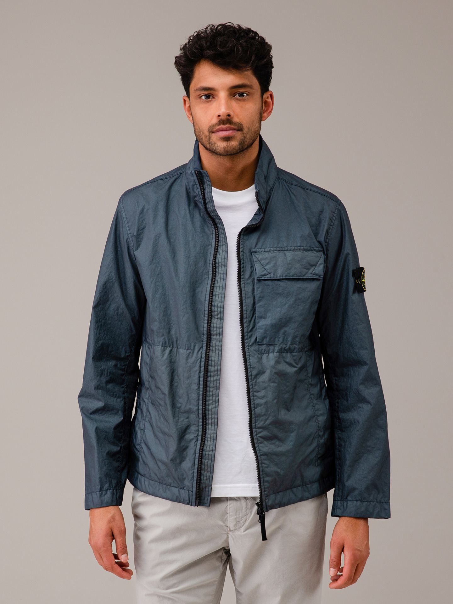 Detailansicht von Übergangsjacke von STONE ISLAND