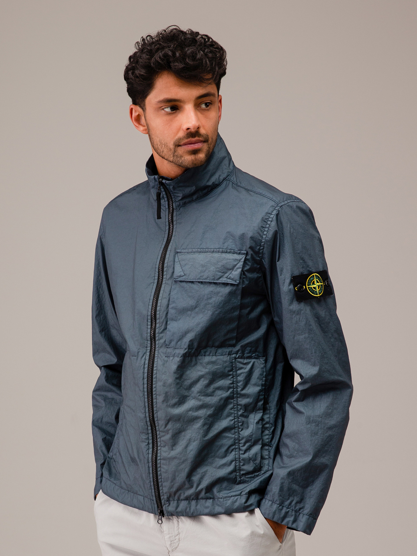 Detailansicht von Übergangsjacke von STONE ISLAND
